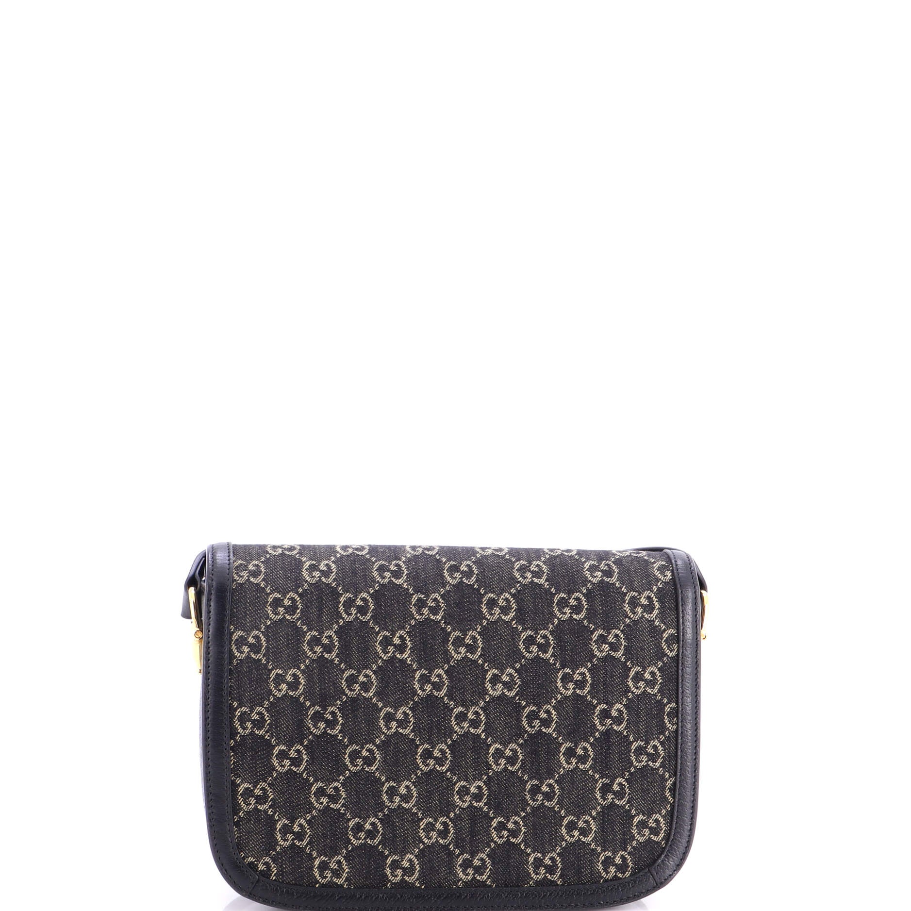 Horsebit 1955 Shoulder Bag GG Denim Small - Image 3