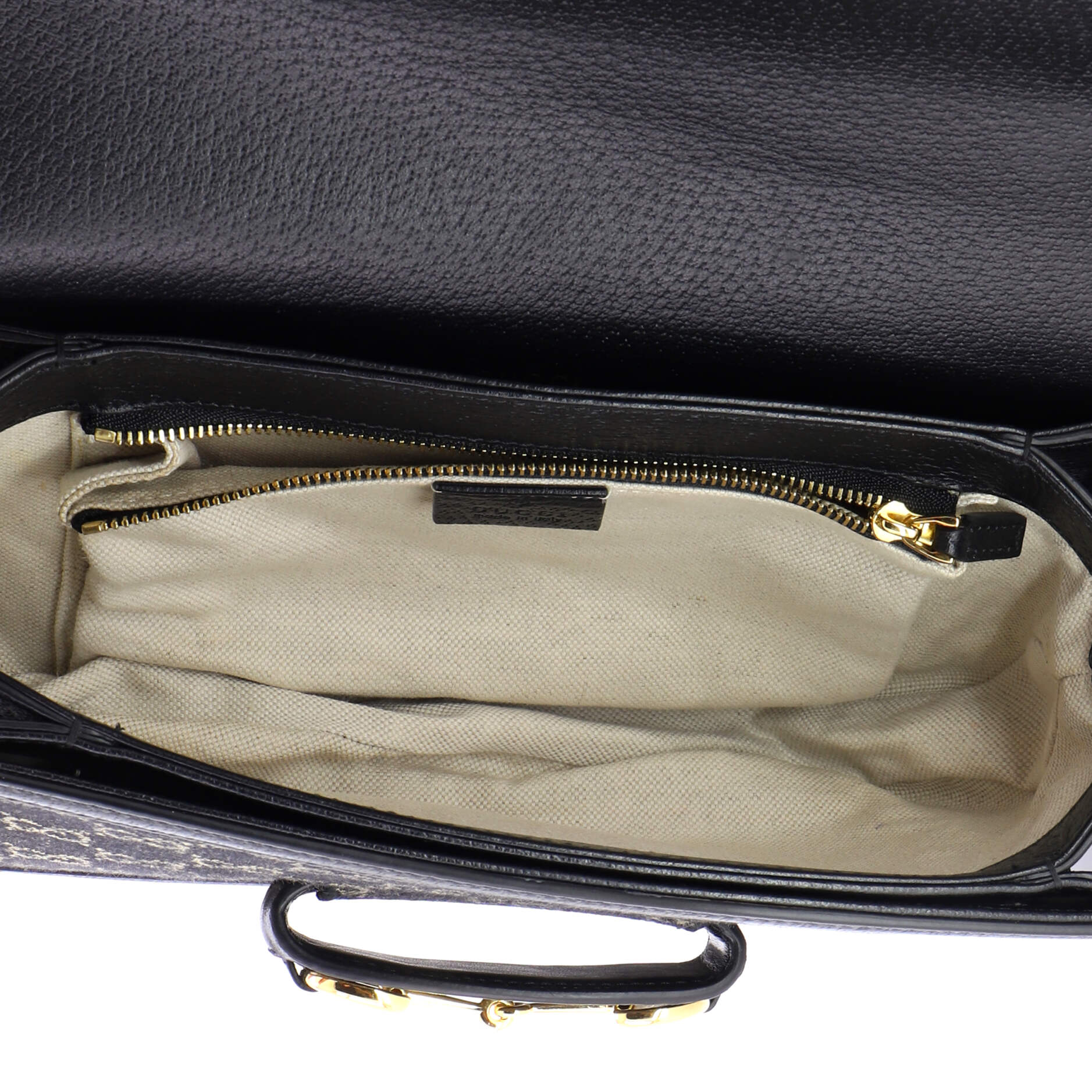 Horsebit 1955 Shoulder Bag GG Denim Small - Image 5