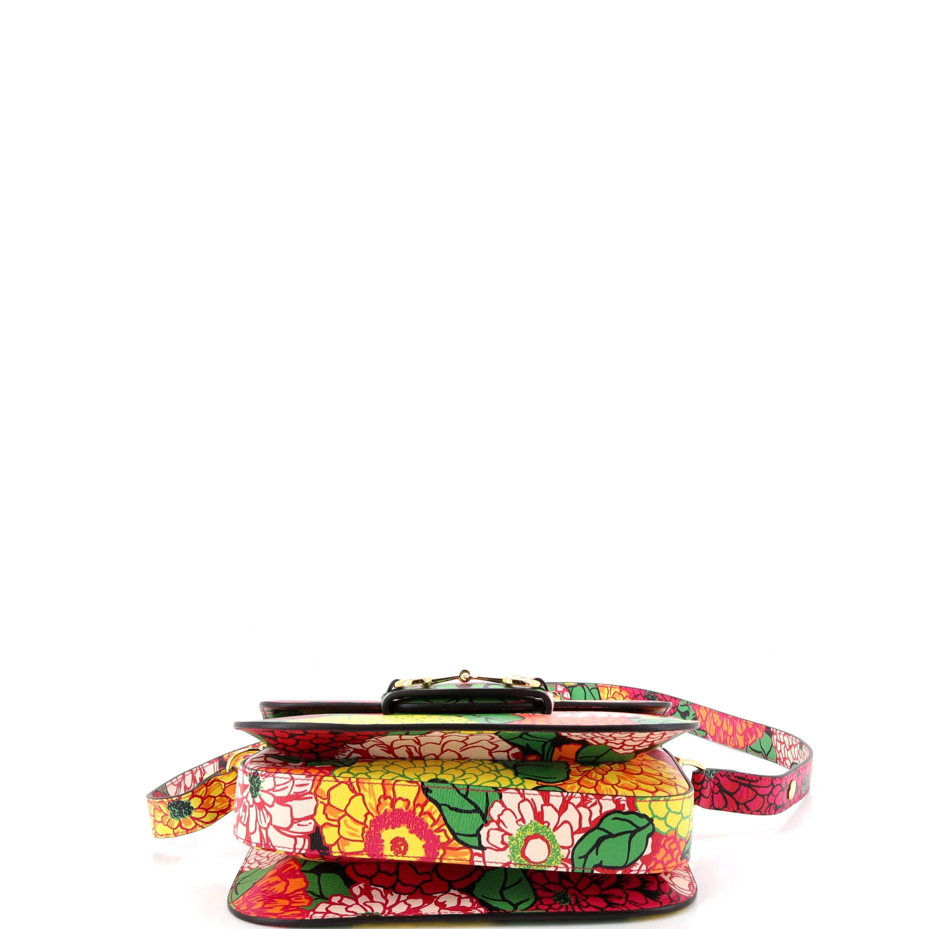 Horsebit 1955 Shoulder Bag Printed Leather Small - Image 4
