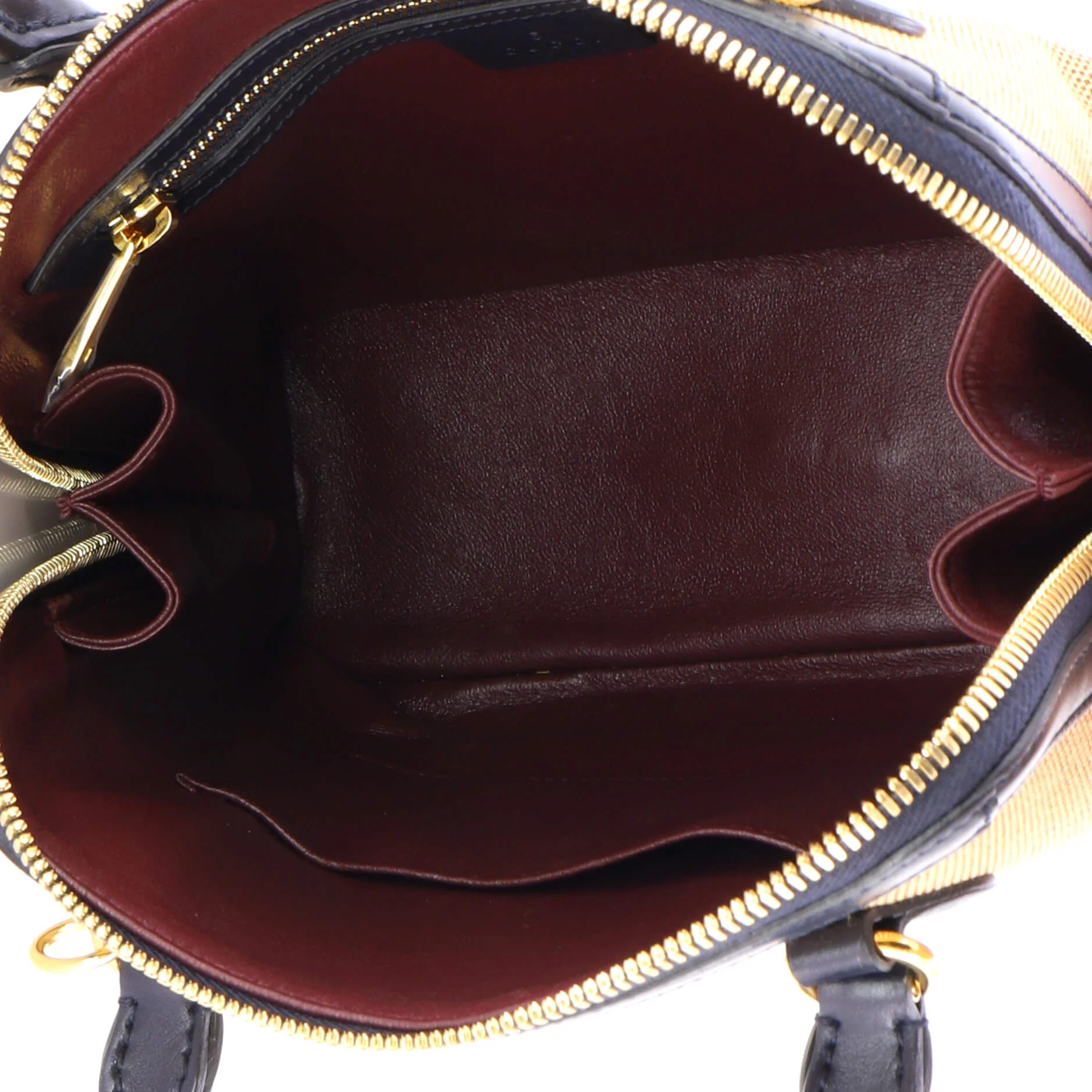 Horsebit 1955 Top Handle Bag Canvas Small - Image 5