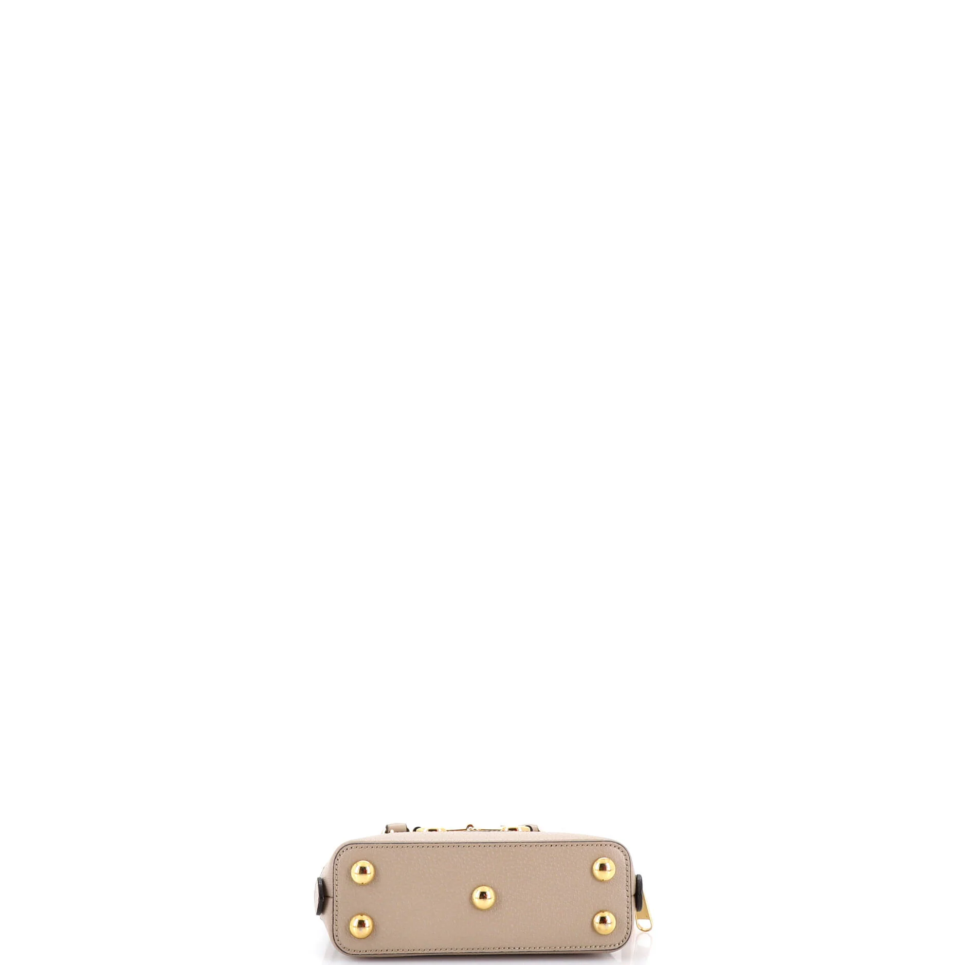 Horsebit 1955 Top Handle Bag GG Coated Canvas with Leather Mini - Image 4