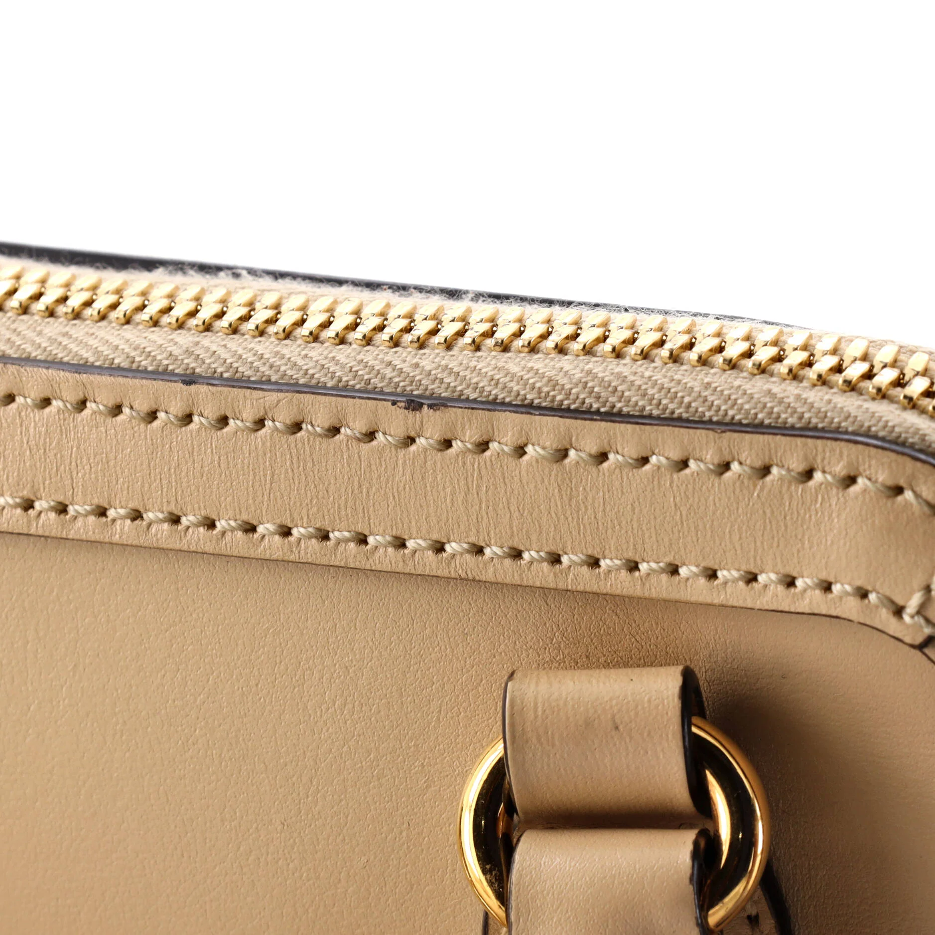 Horsebit 1955 Top Handle Bag Leather Mini - Image 6
