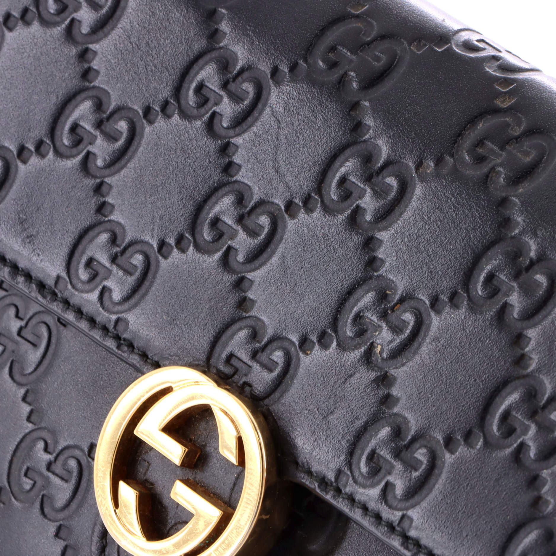 Icon Wallet on Chain Guccissima Leather - Image 6