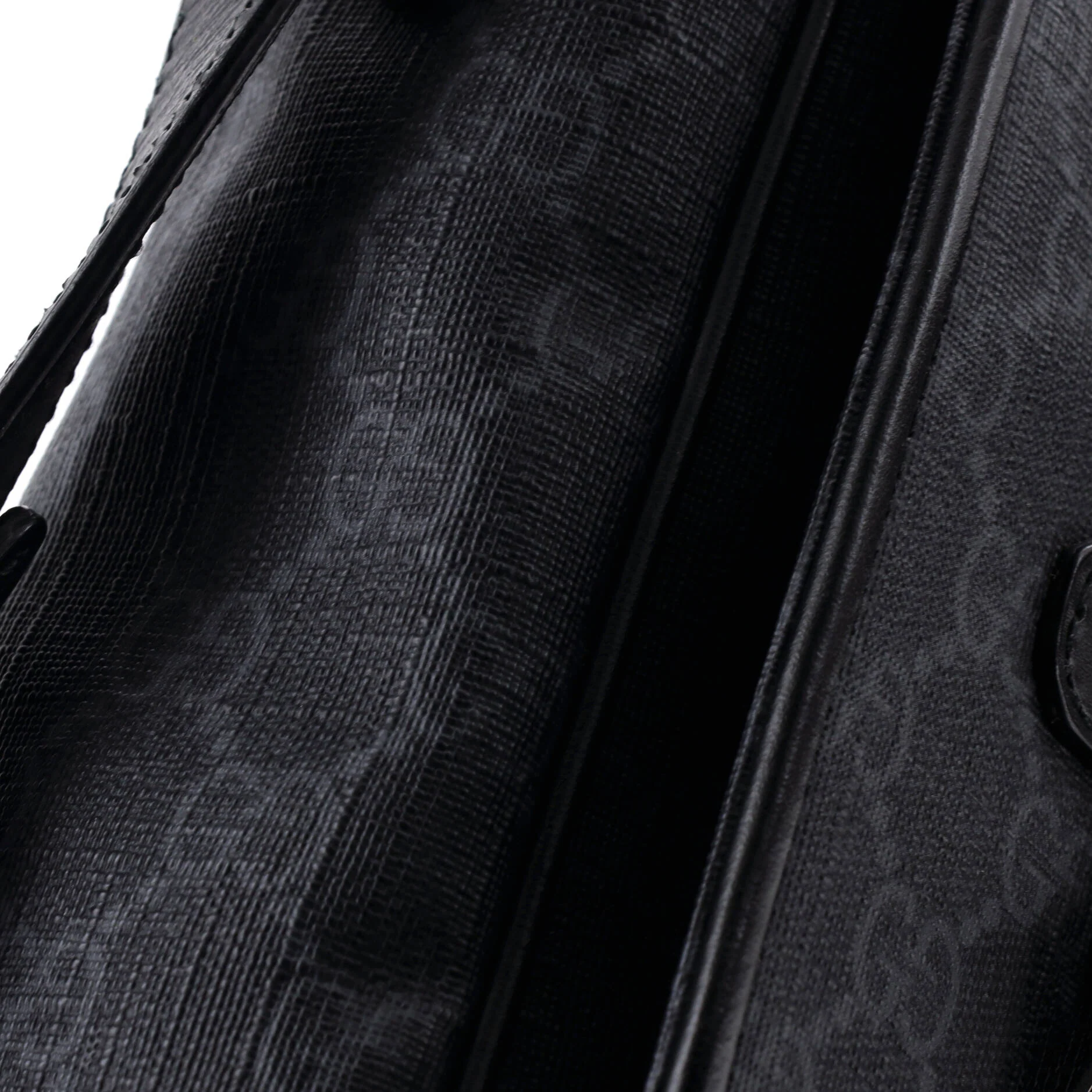 Interlocking G Patch Messenger Bag GG Coated Canvas with Leather Medium - Image 6