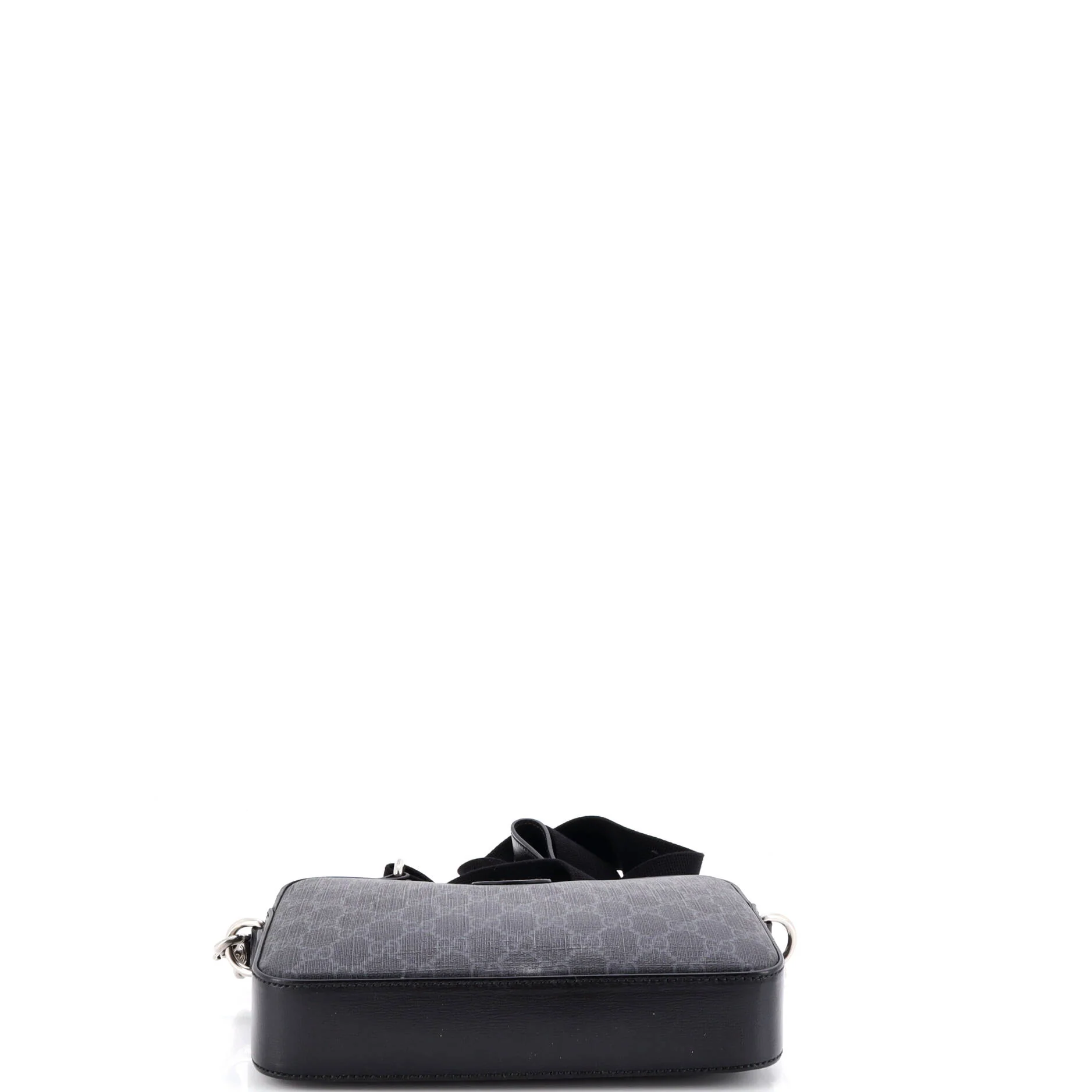 Interlocking G Patch Shoulder Bag GG Coated Canvas Small - Image 4
