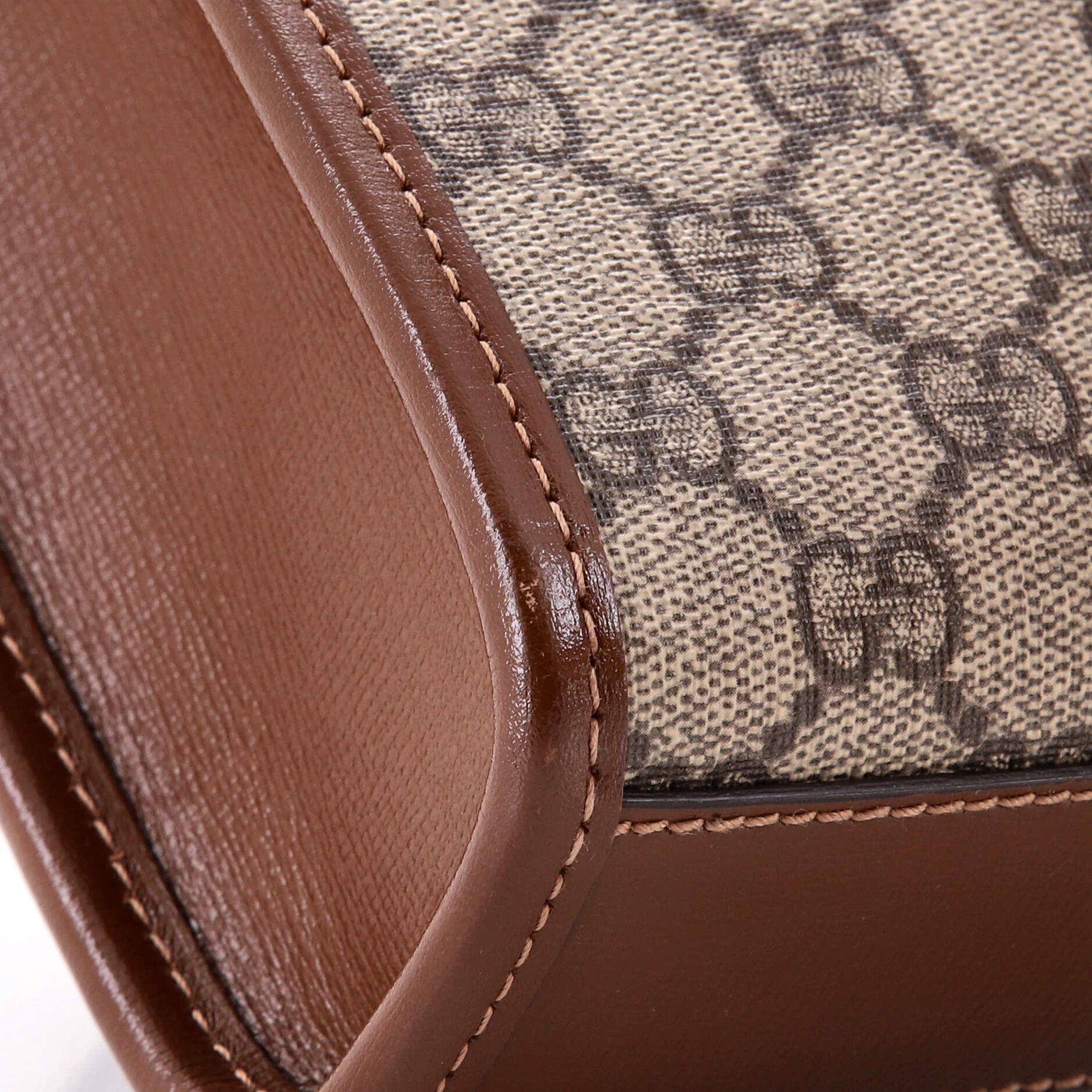 Interlocking G Patch Tote GG Coated Canvas Mini - Image 7