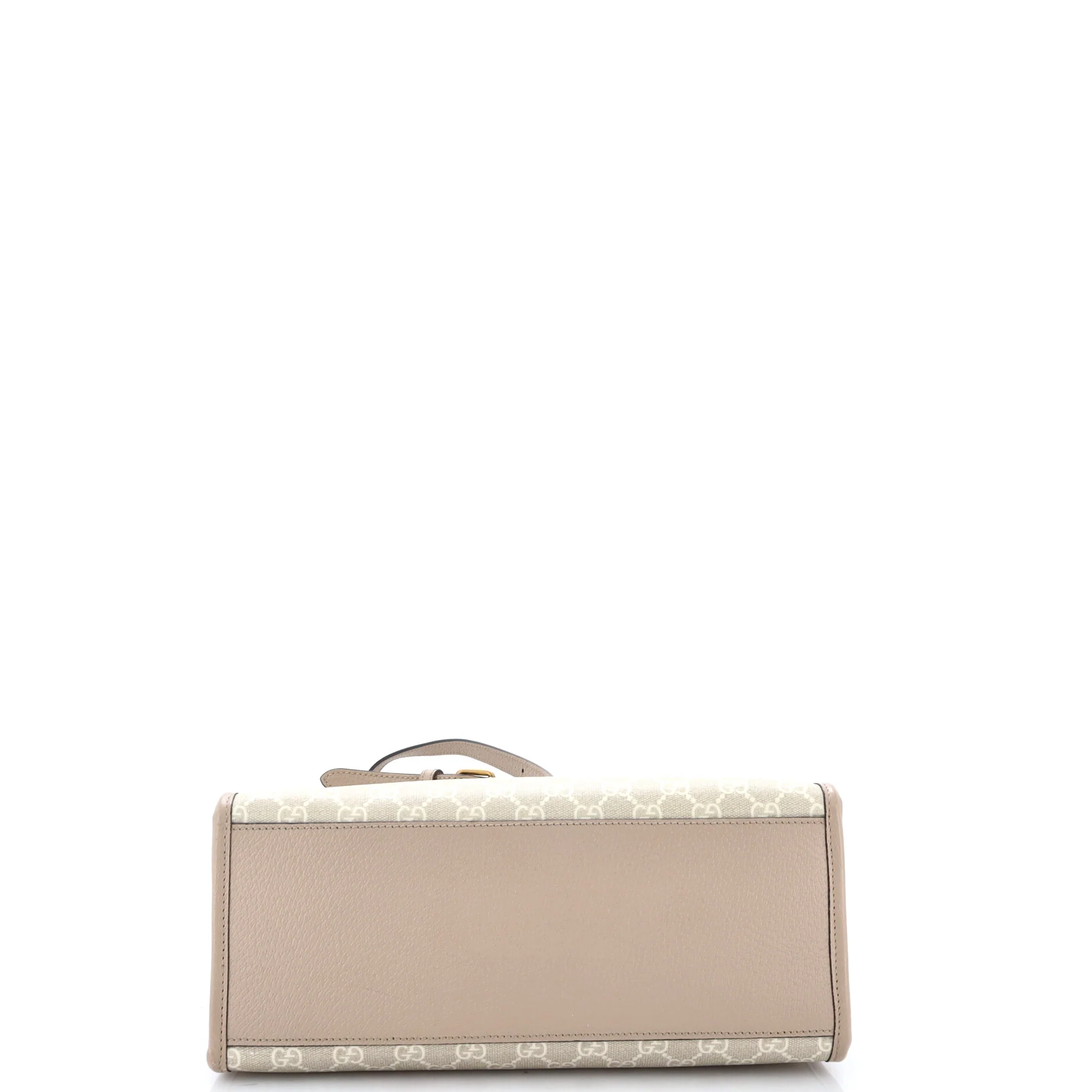 Interlocking G Tote GG Coated Canvas and Leather Small - Image 4