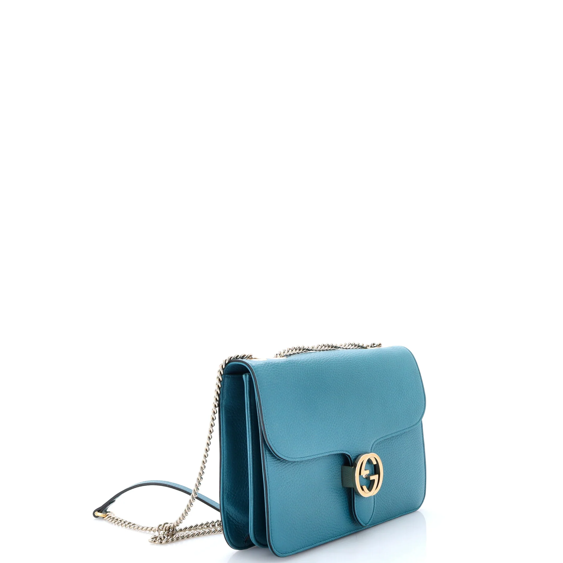 Interlocking Shoulder Bag Leather Medium - Image 2