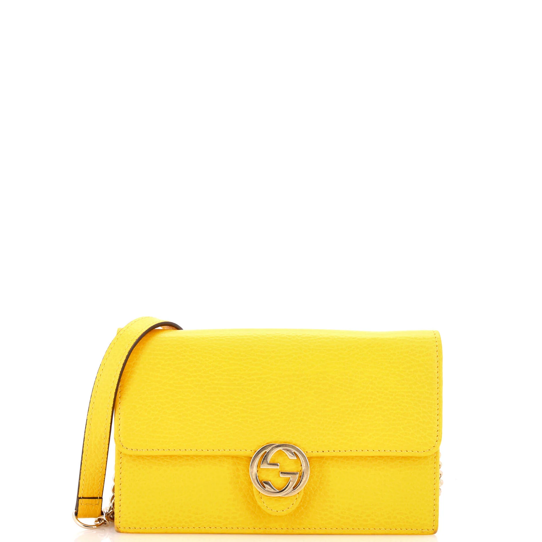 Interlocking Wallet on Chain Leather