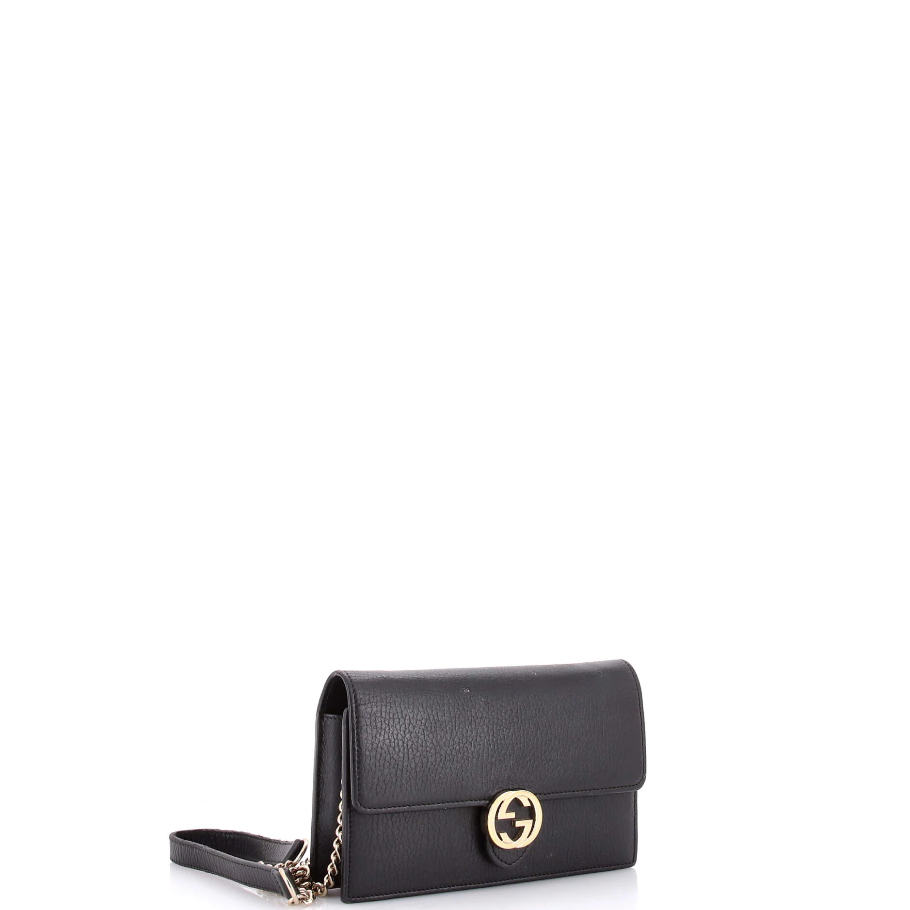 Interlocking Wallet on Chain Leather - Image 2