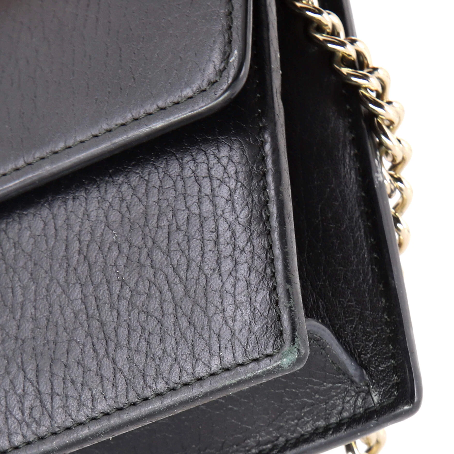 Interlocking Wallet on Chain Leather - Image 8