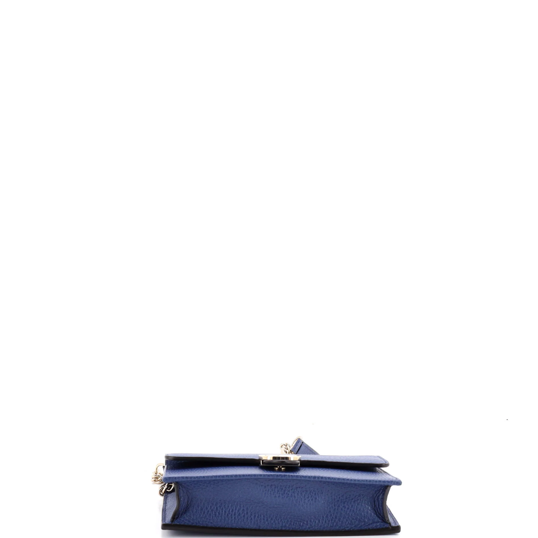 Interlocking Wallet on Chain Leather - Image 4
