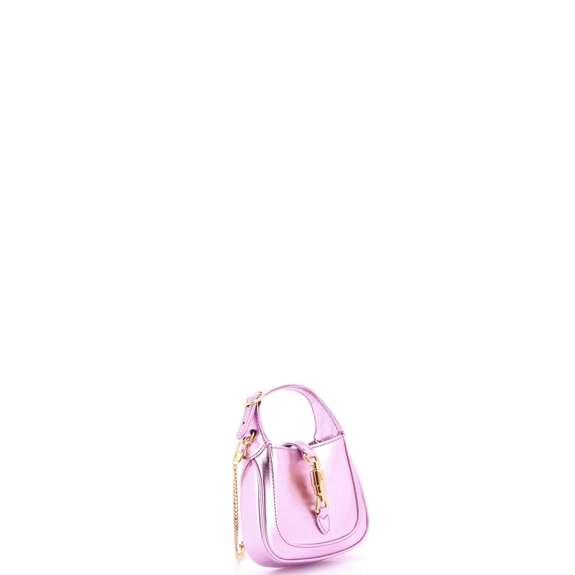 Jackie 1961 Chain Hobo Leather Super Mini - Image 2
