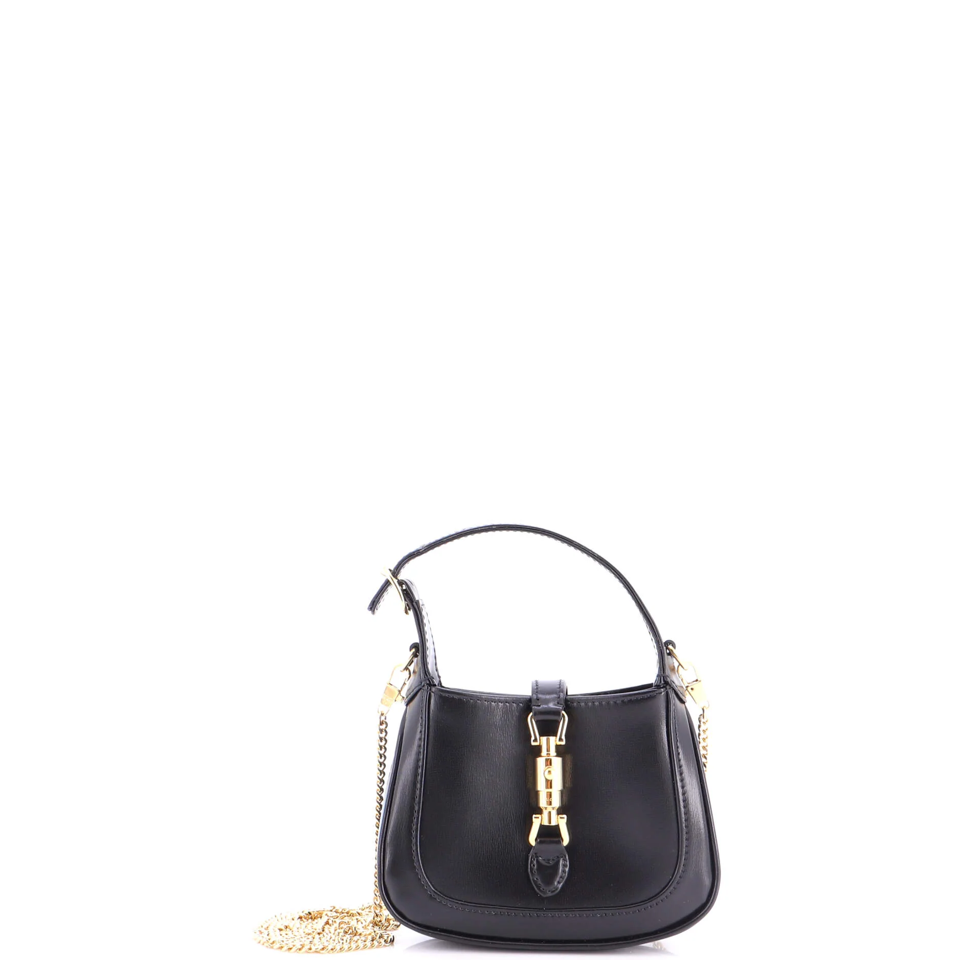 Jackie 1961 Chain Hobo Leather Super Mini