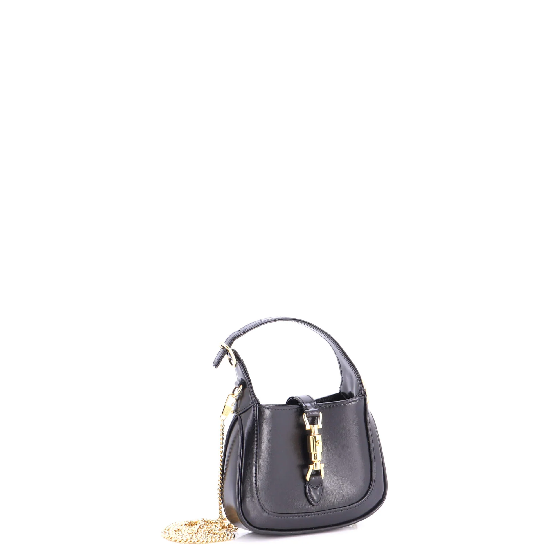 Jackie 1961 Chain Hobo Leather Super Mini - Image 2