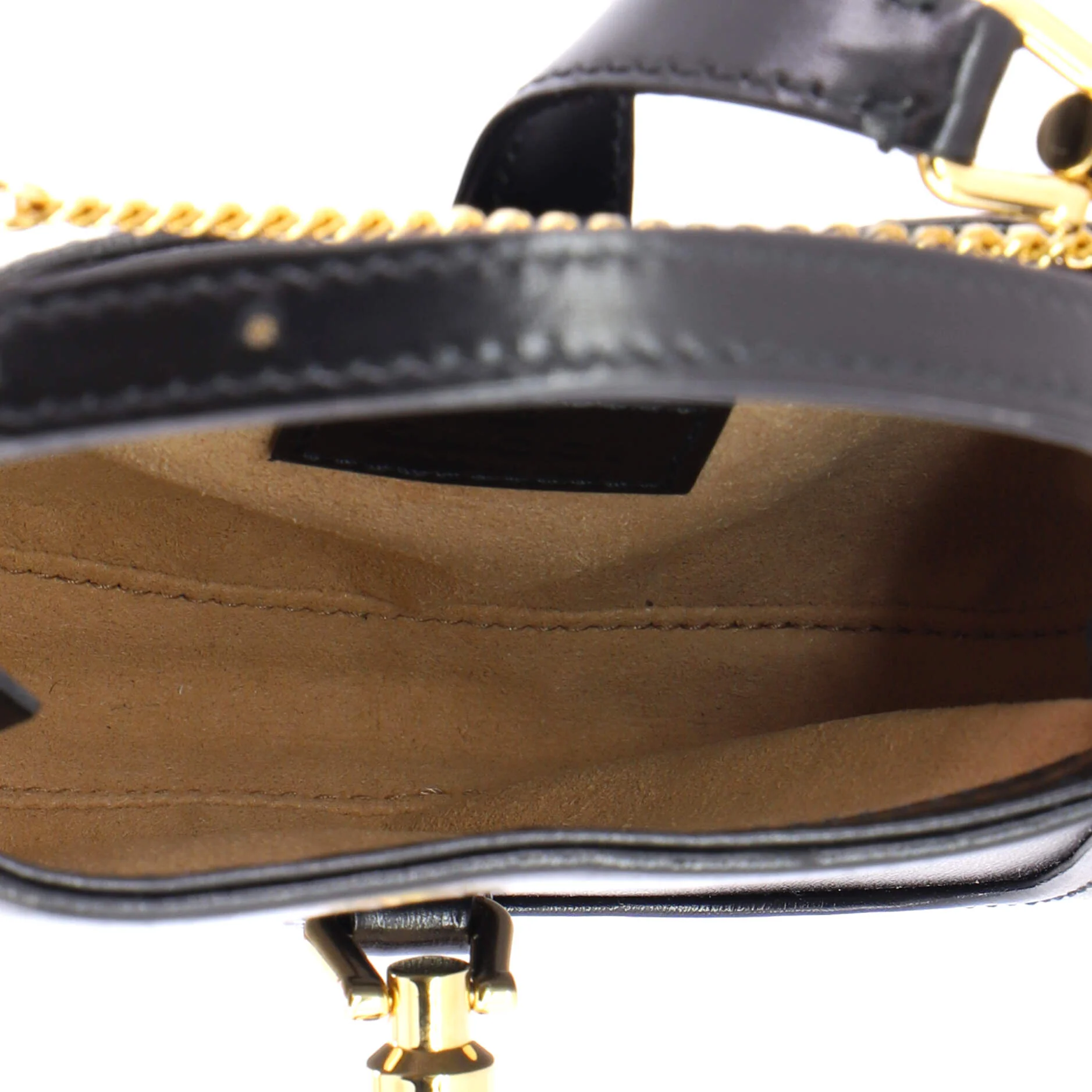 Jackie 1961 Chain Hobo Leather Super Mini - Image 5