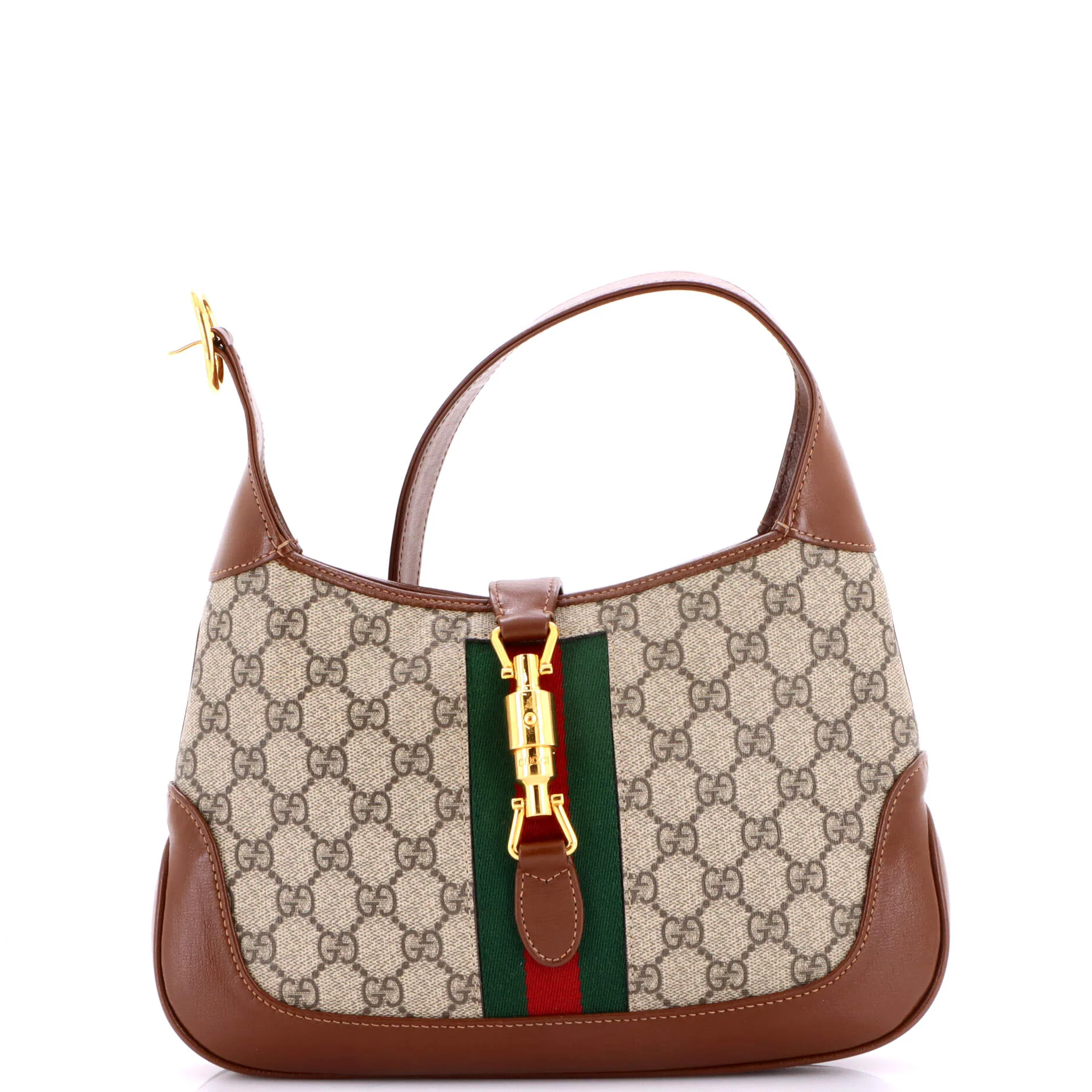 Jackie 1961 Hobo GG Coated Canvas Small