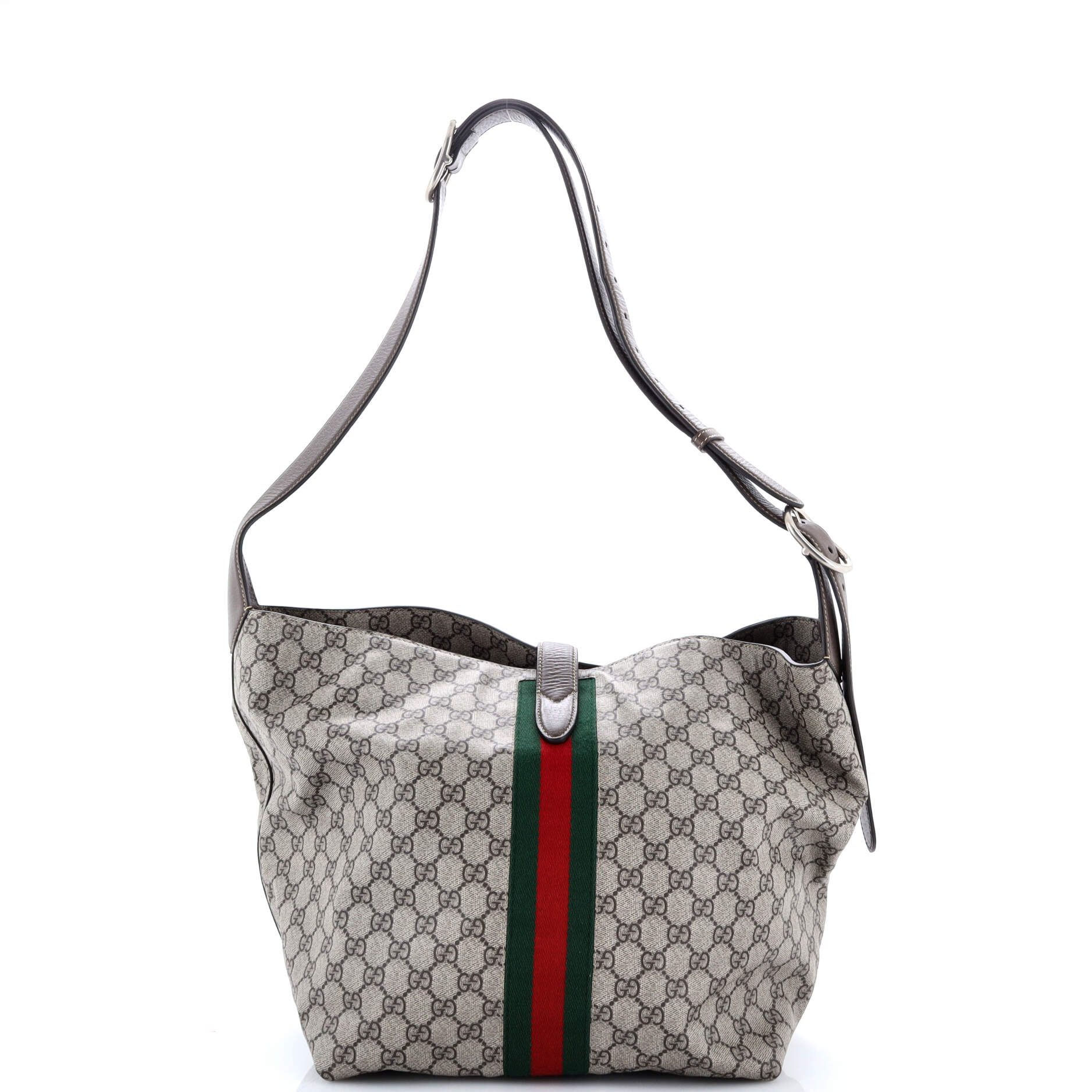 Jackie 1961 Soft Shoulder Bag GG Coated Canvas Small - Image 3