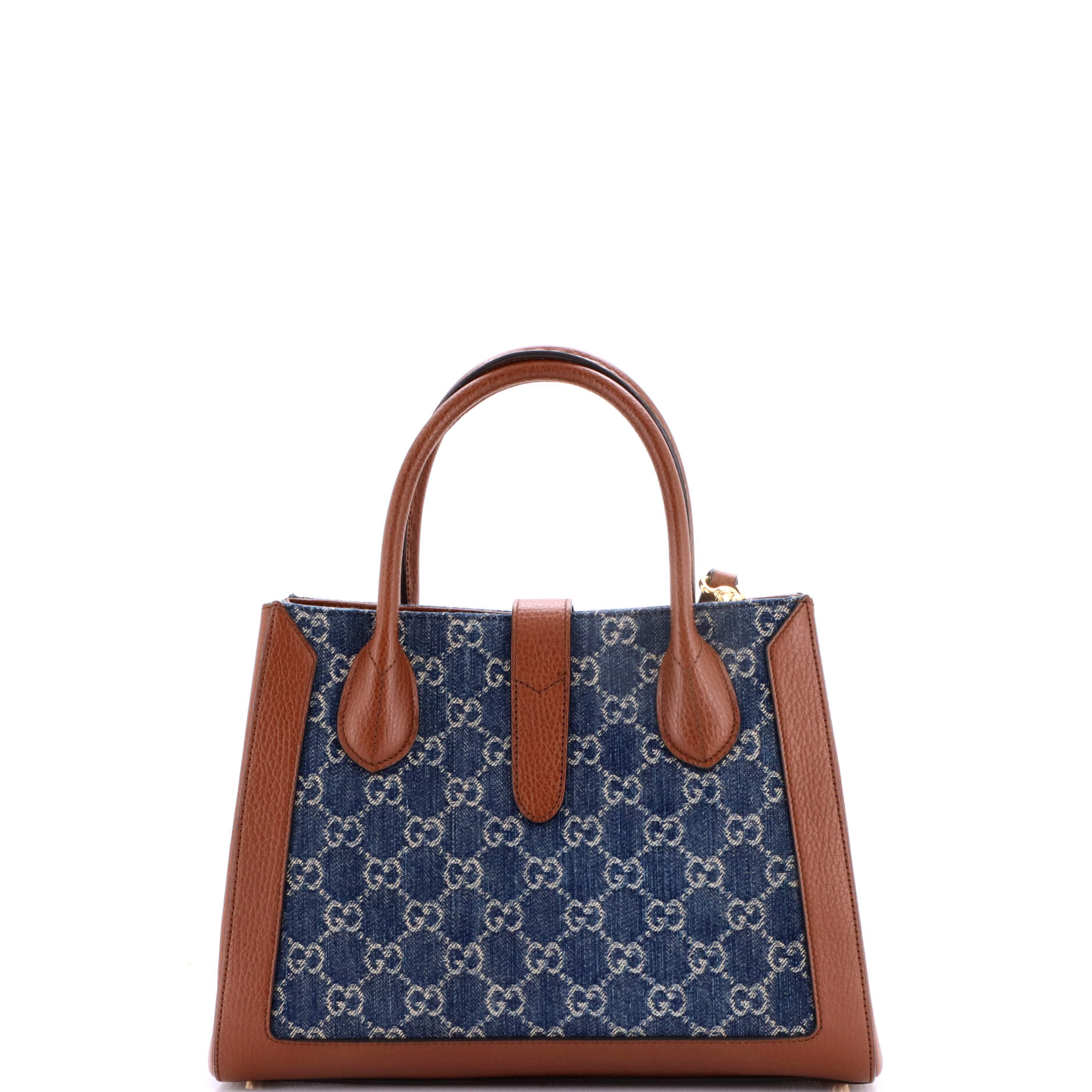 Jackie 1961 Tote GG Denim and Leather Medium - Image 3