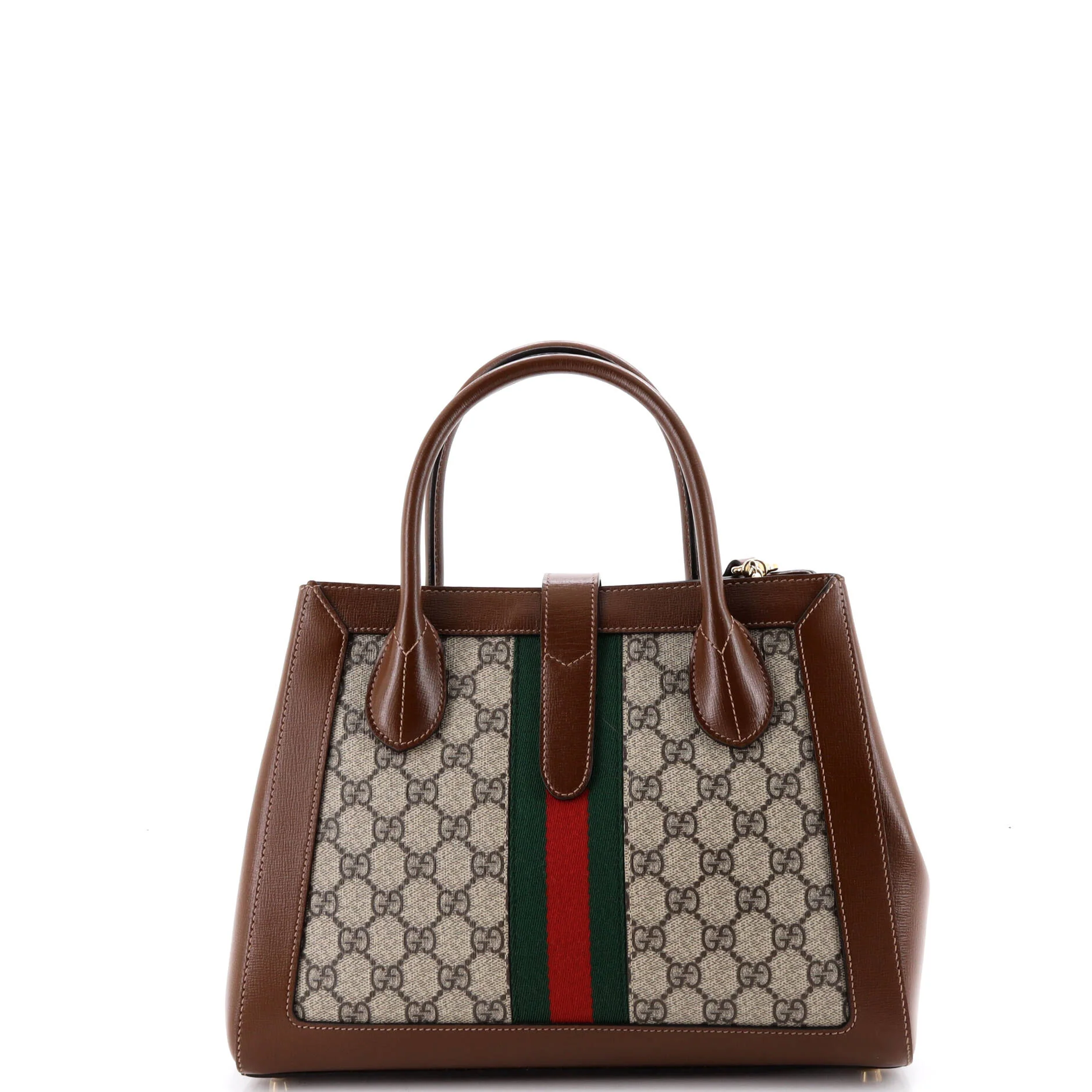 Jackie 1961 Web Tote GG Canvas and Leather Medium - Image 3