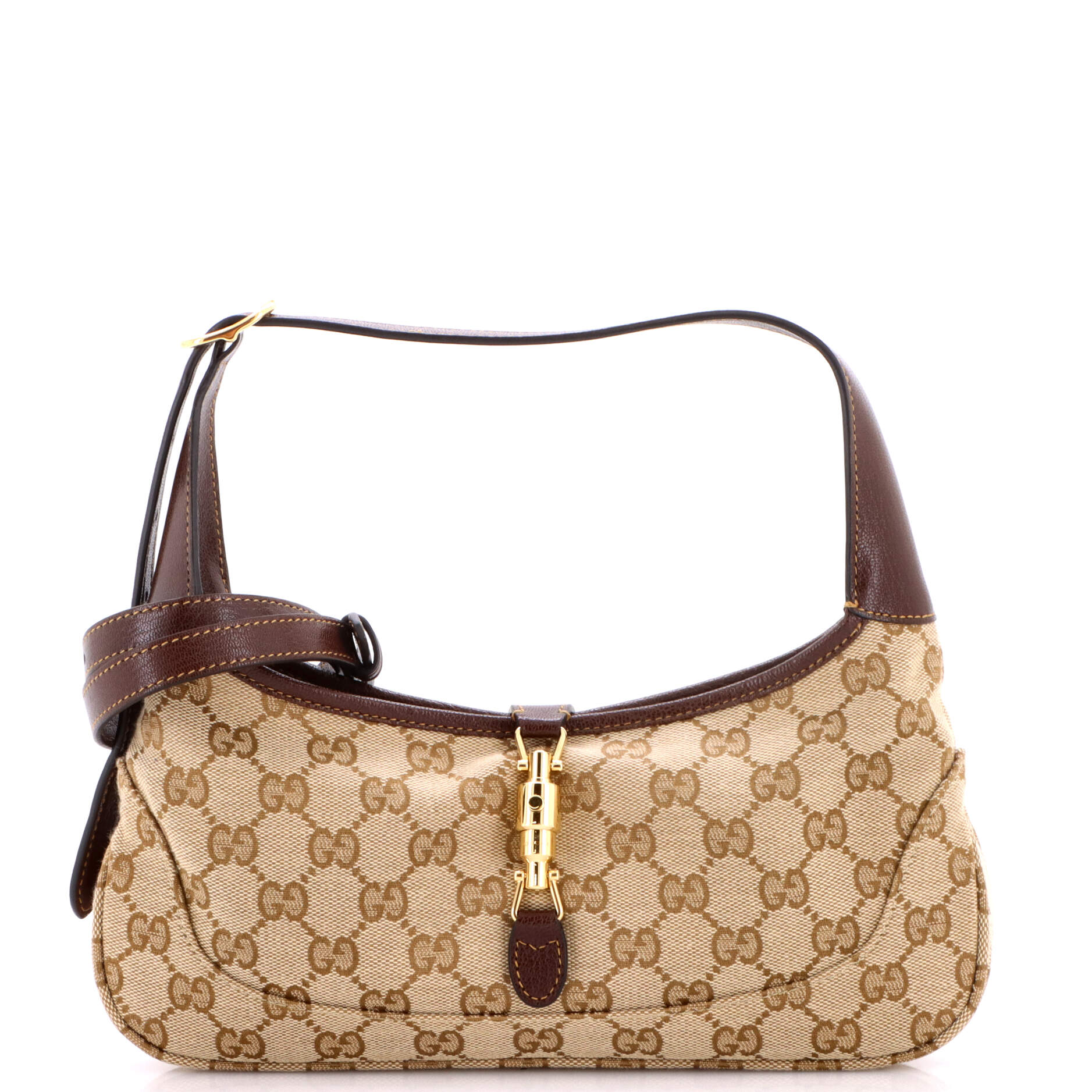 Jackie Slim Shoulder Bag GG Canvas Medium