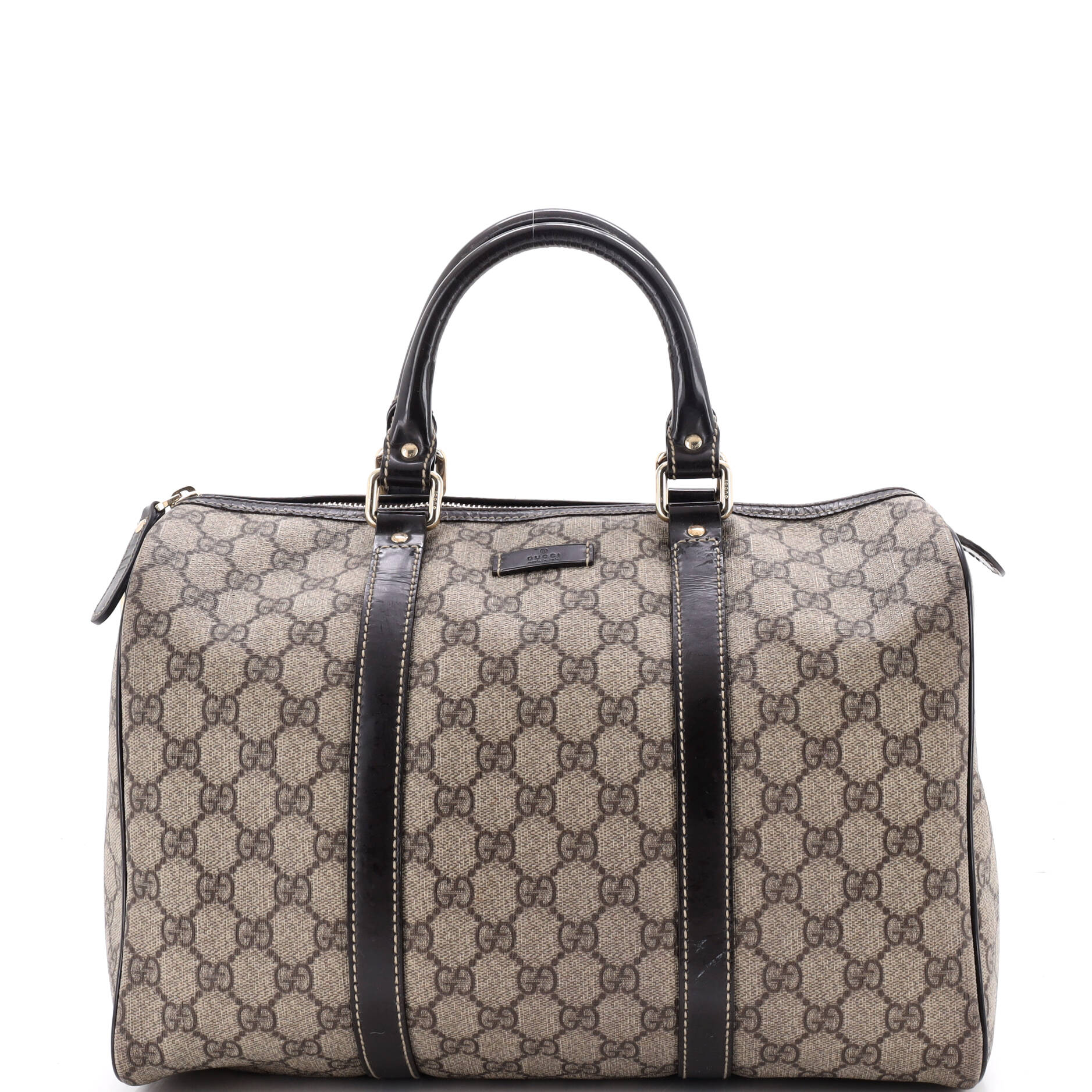 Joy Boston Bag GG Coated Canvas Medium