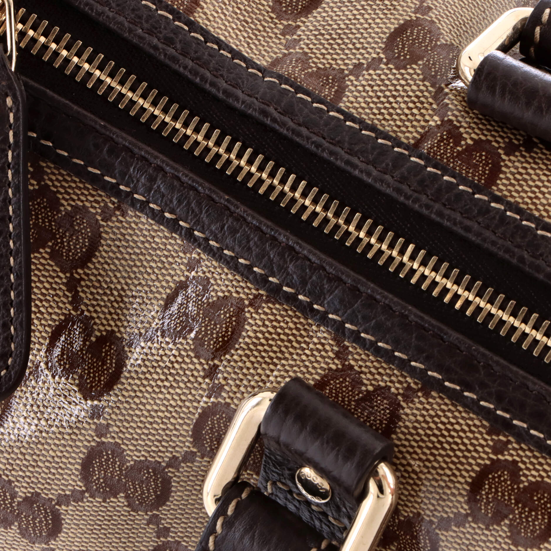 Joy Boston Bag GG Coated Canvas Medium - Image 6