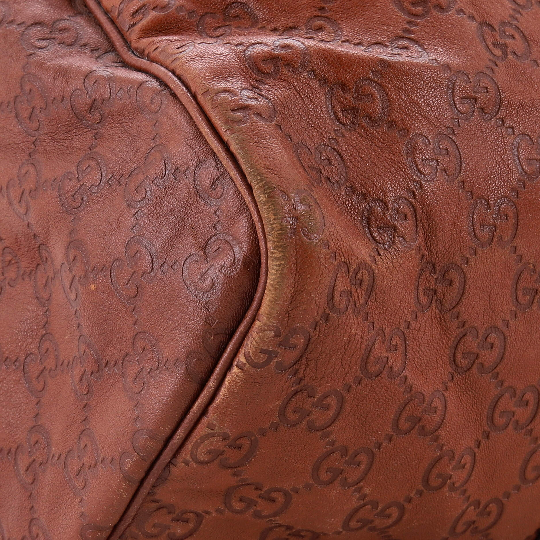 Joy Boston Bag Guccissima Leather Medium - Image 6