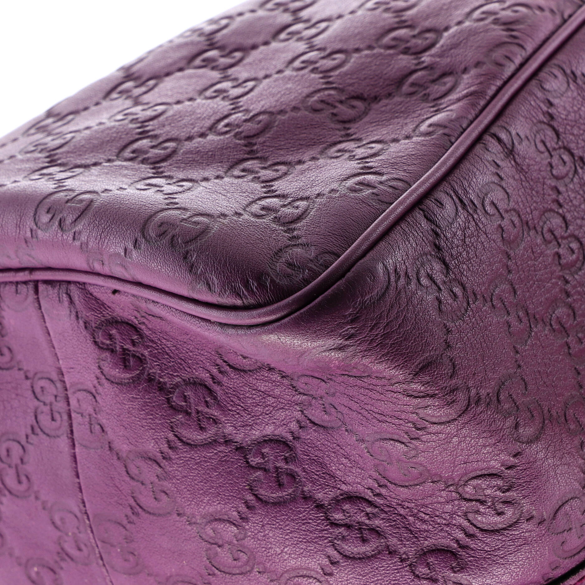 Joy Boston Bag Guccissima Leather Medium - Image 6
