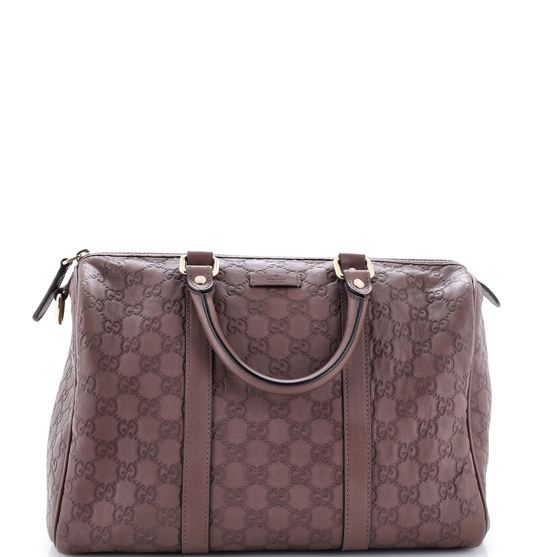 Joy Boston Bag Guccissima Leather Medium