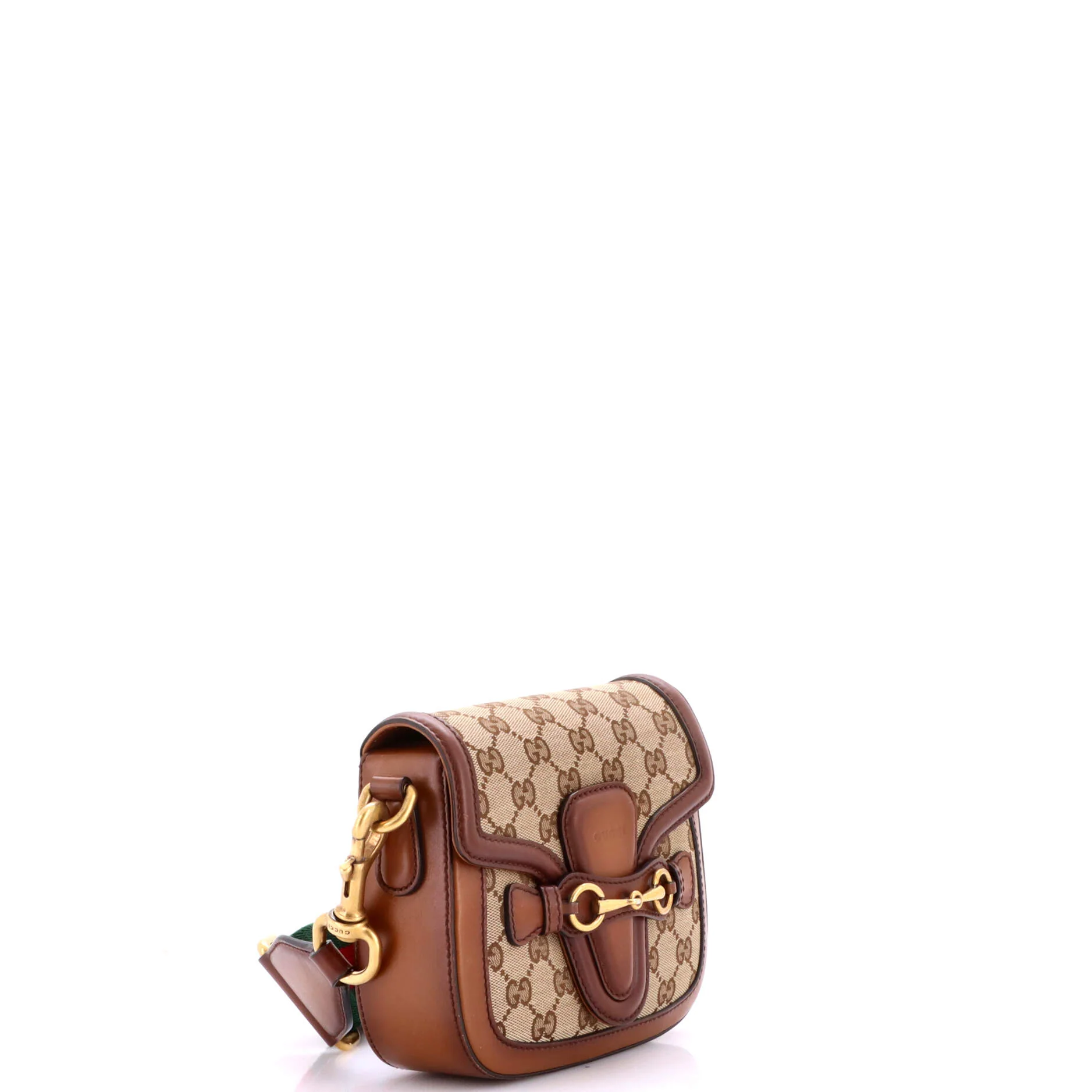 Lady Web Shoulder Bag GG Canvas Small - Image 2