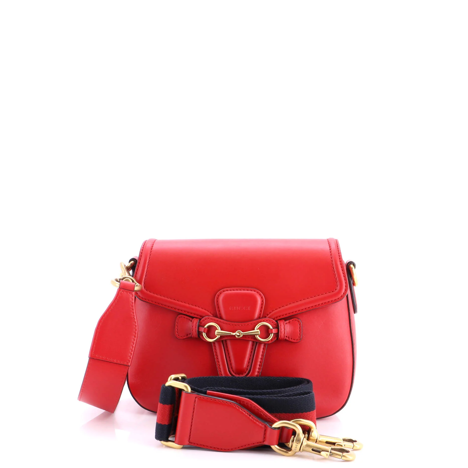 Lady Web Shoulder Bag Leather Medium - Image 2