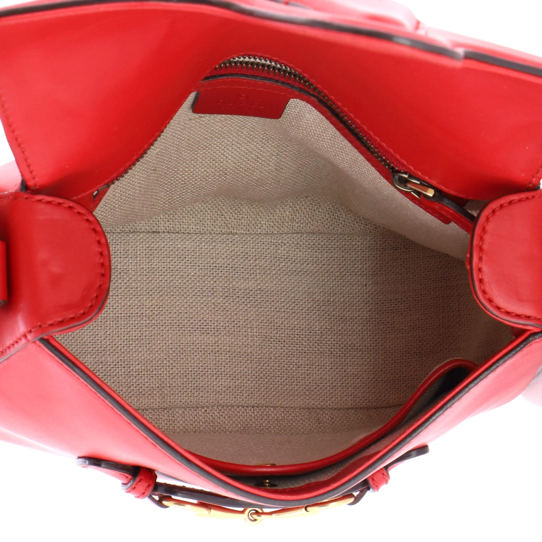 Lady Web Shoulder Bag Leather Medium - Image 6