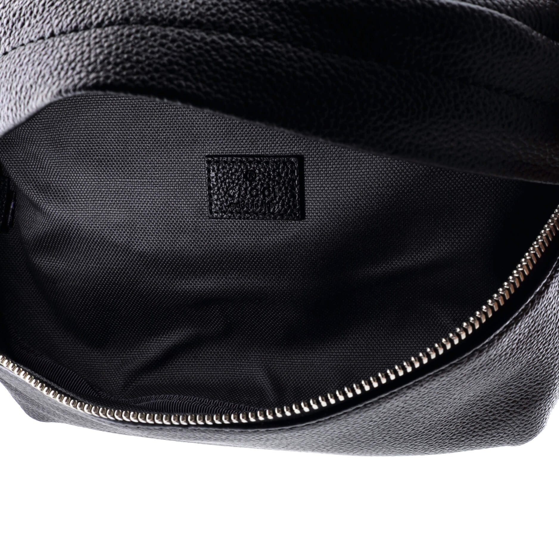 Logo Belt Bag Leather with GG Coated Canvas - Image 5