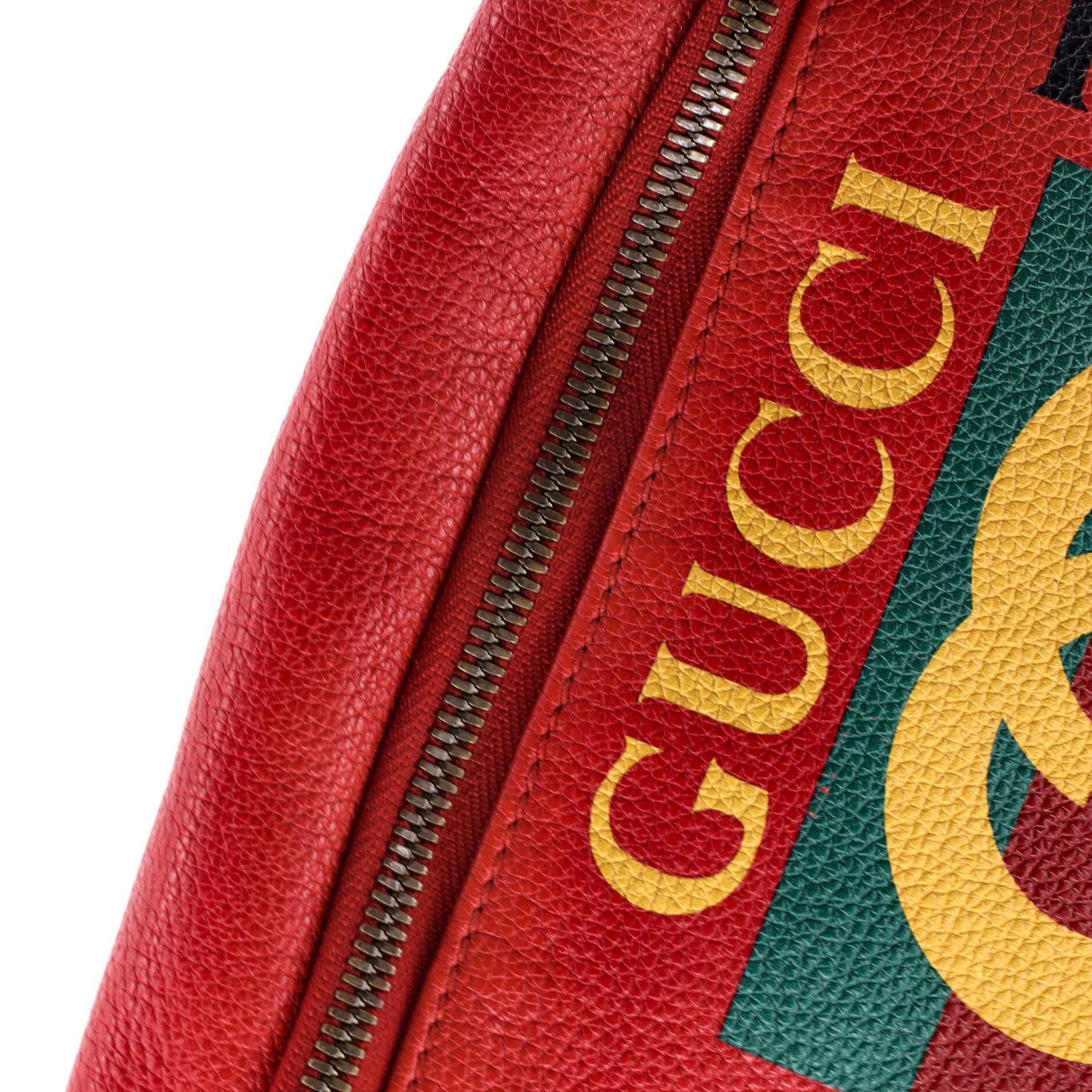 Logo Belt Bag Printed Leather Medium - Image 7