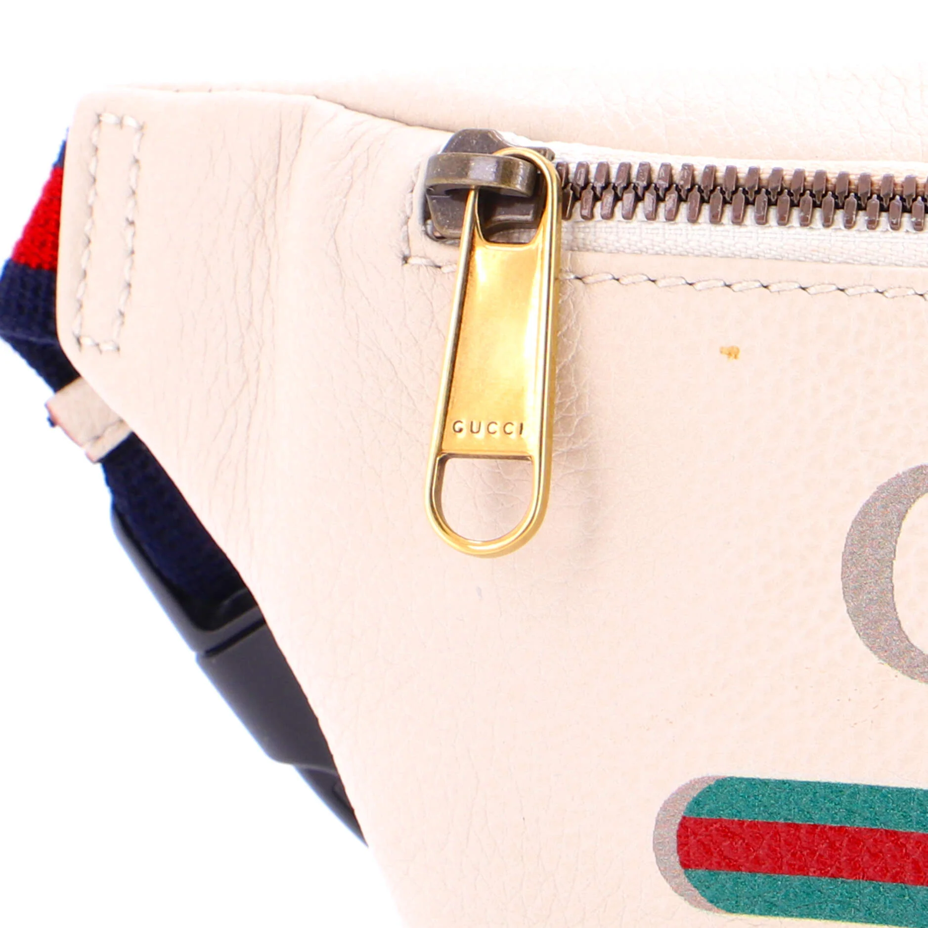 Logo Belt Bag Printed Leather Small - Image 6
