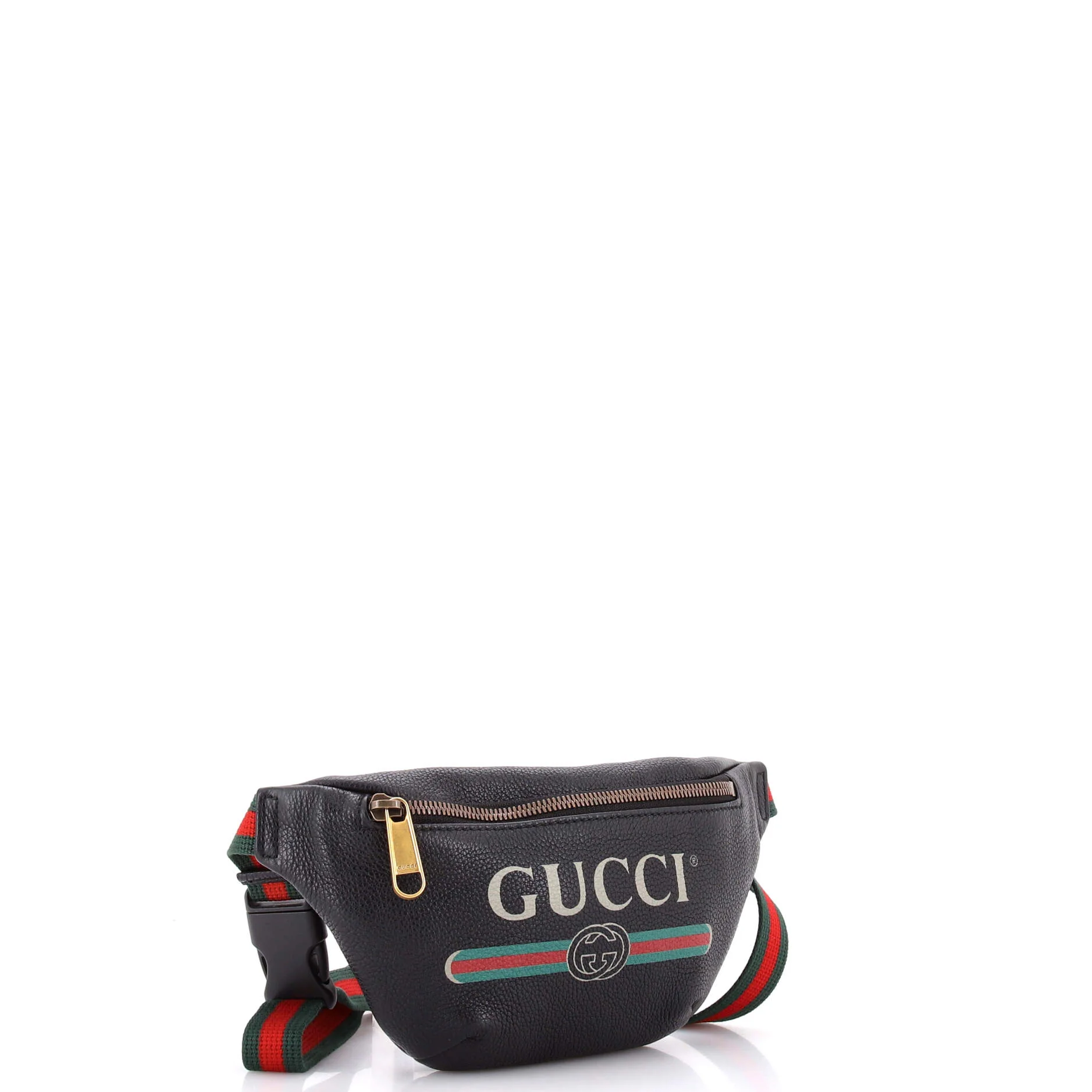 Logo Belt Bag Printed Leather Small - Image 2