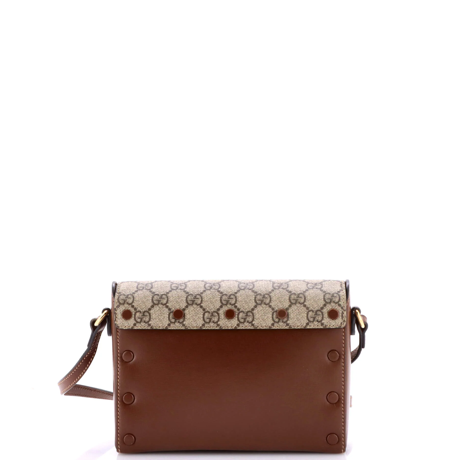 Logo Heart Crossbody Bag GG Coated Canvas - Image 3