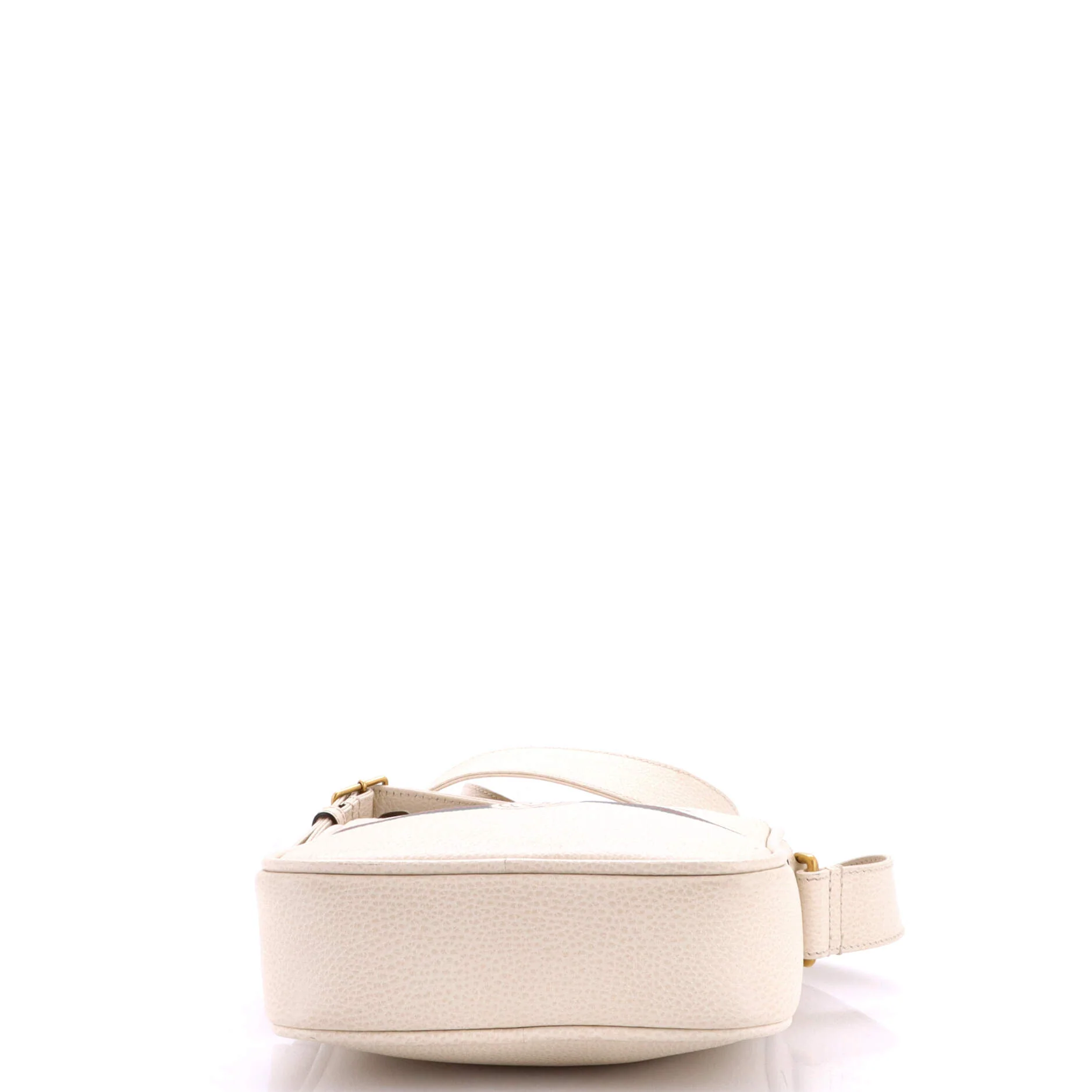 Logo Zip Messenger Bag Printed Leather Small - Image 4