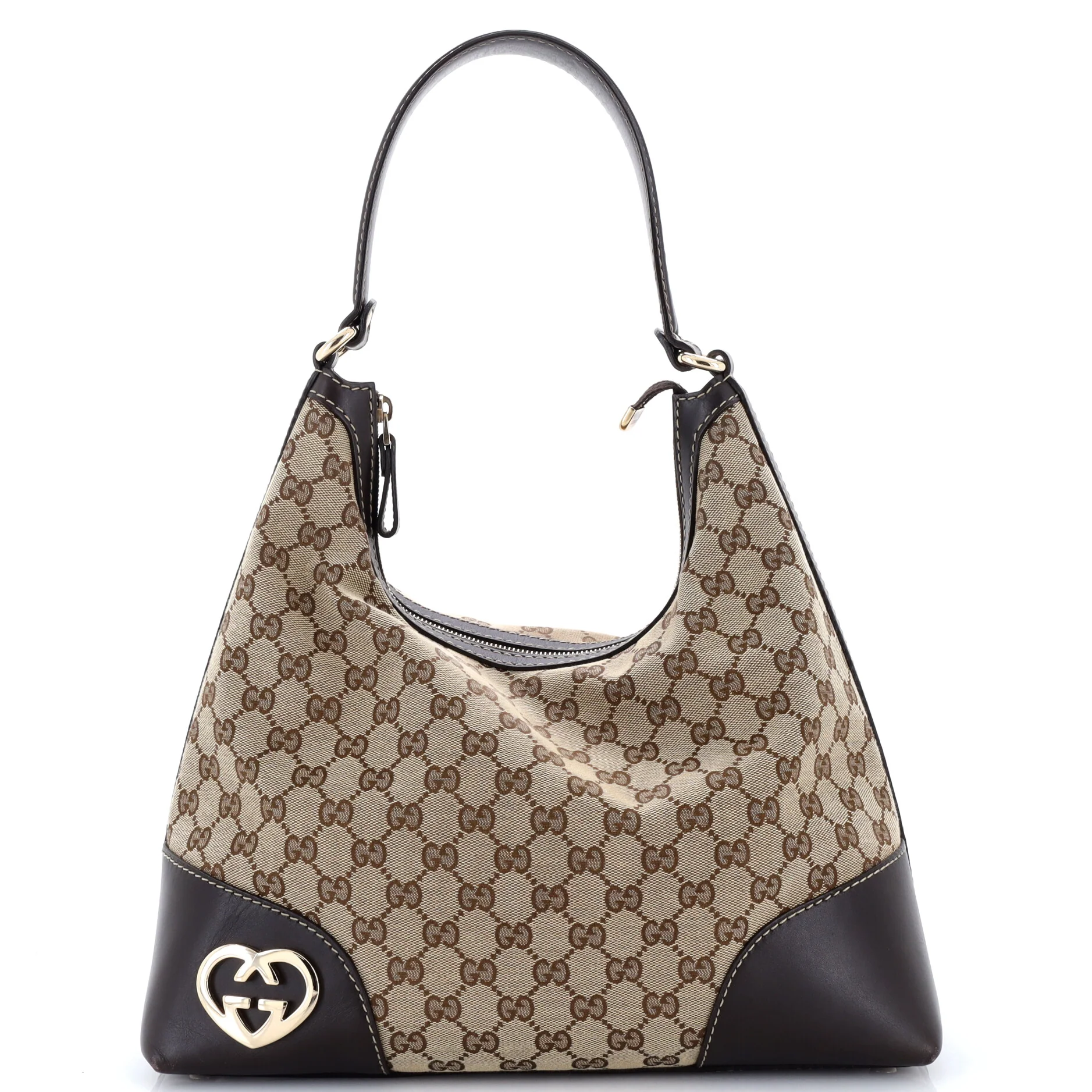 Lovely Heart Hobo GG Canvas Medium