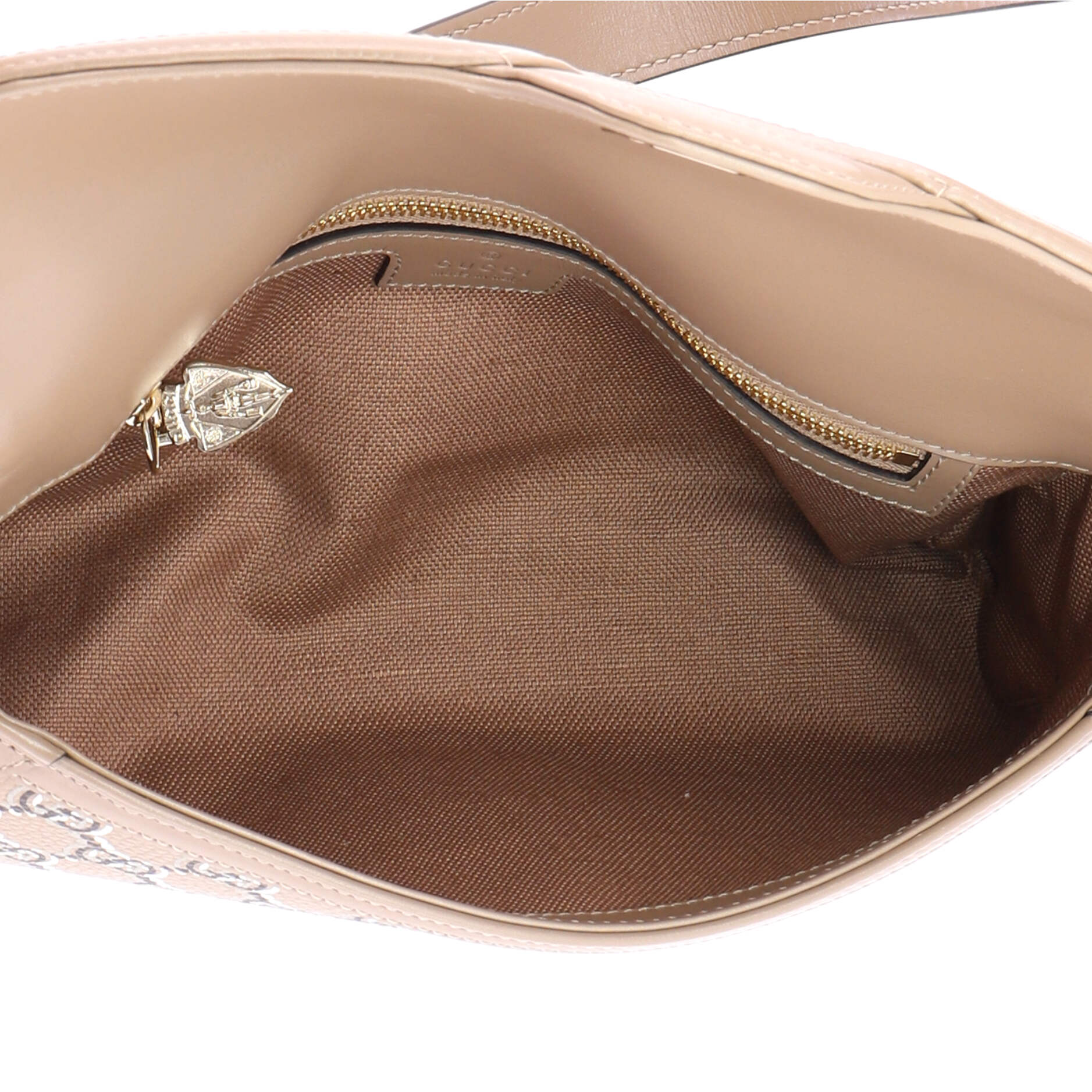 Luce Shoulder Bag Optical GG Printed Leather Small - Image 5