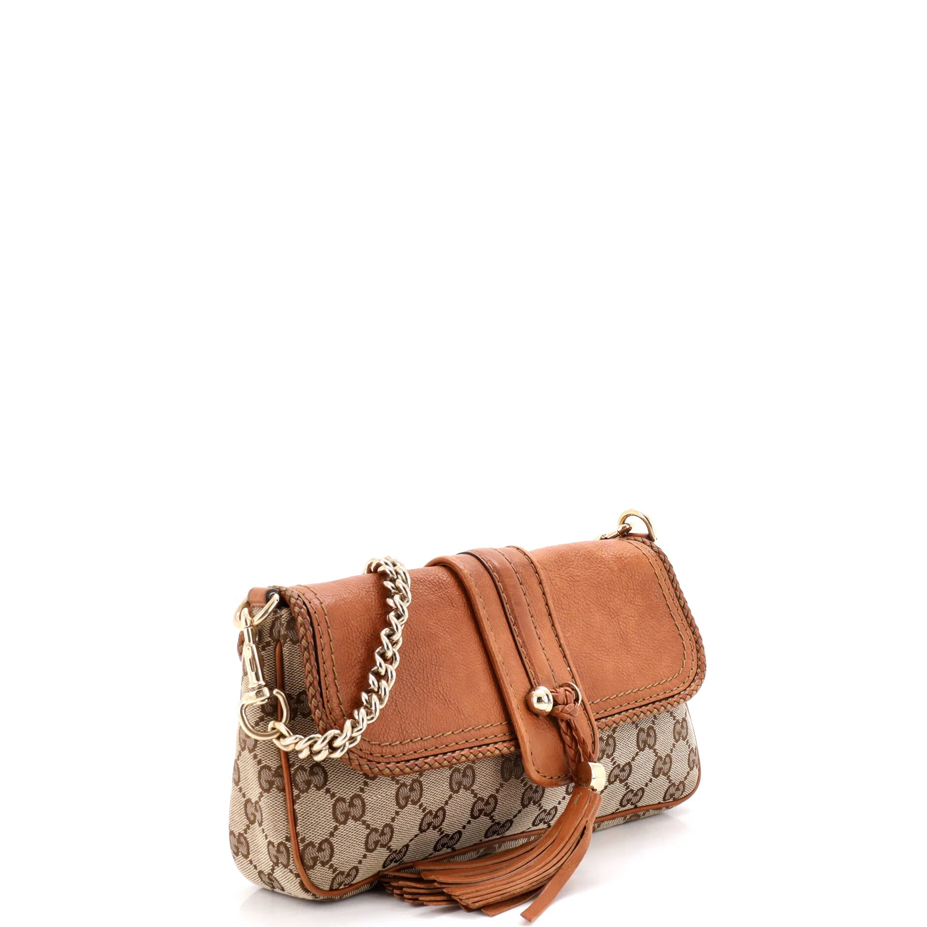 Marrakech Convertible Evening Bag Leather and GG Canvas - Image 2