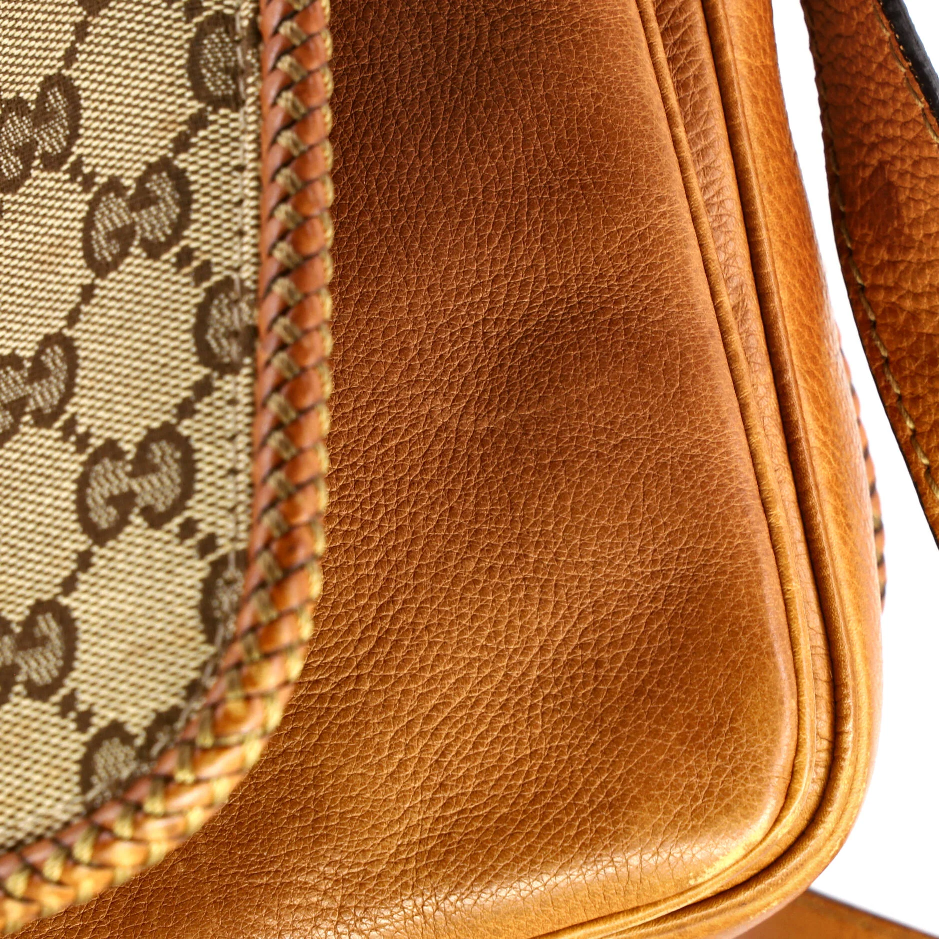 Marrakech Messenger Bag GG Canvas with Leather Medium - Image 6