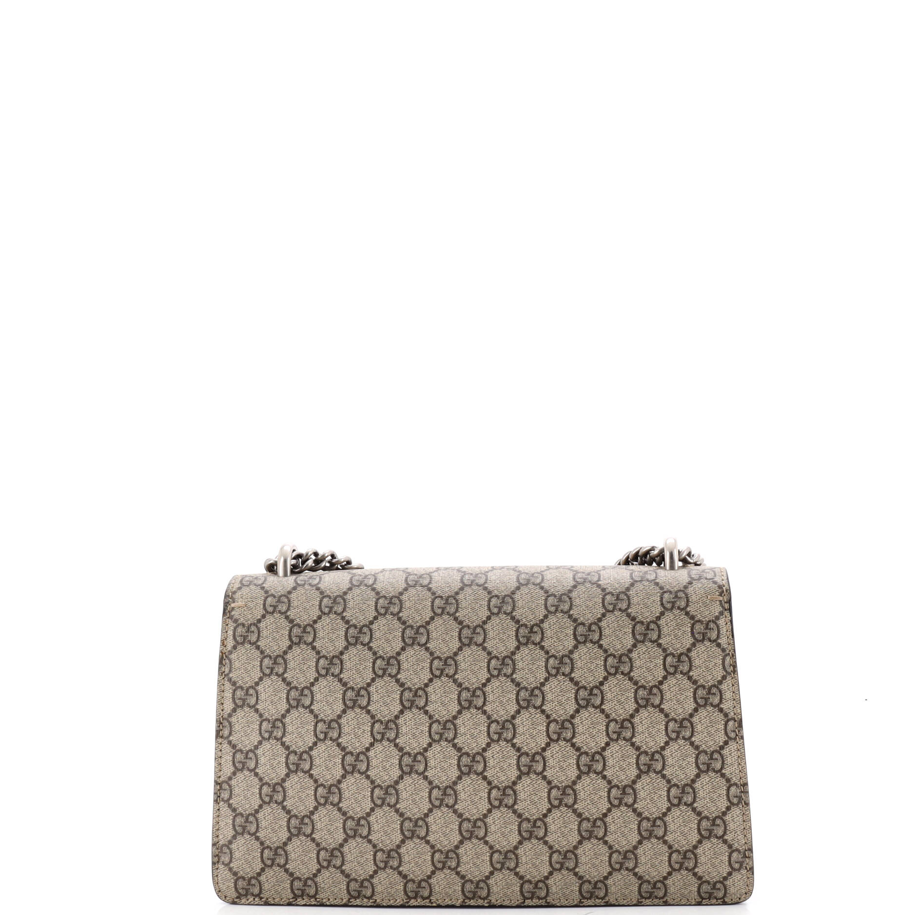MLB Dionysus Bag Embroidered GG Coated Canvas with Python Small - Image 3