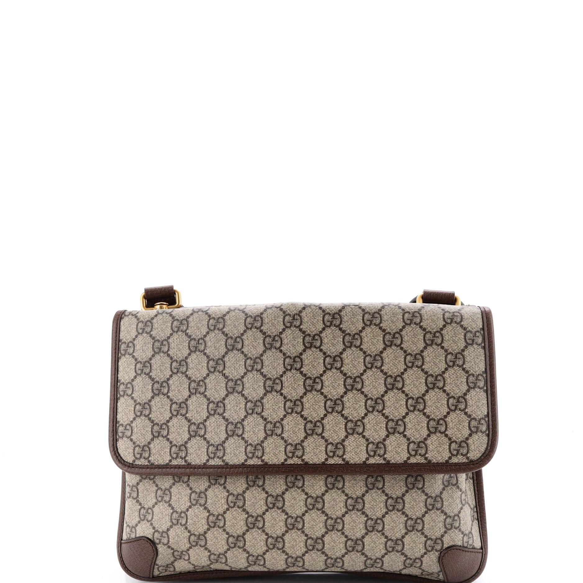 Neo Vintage Flap Messenger GG Coated Canvas Medium - Image 3
