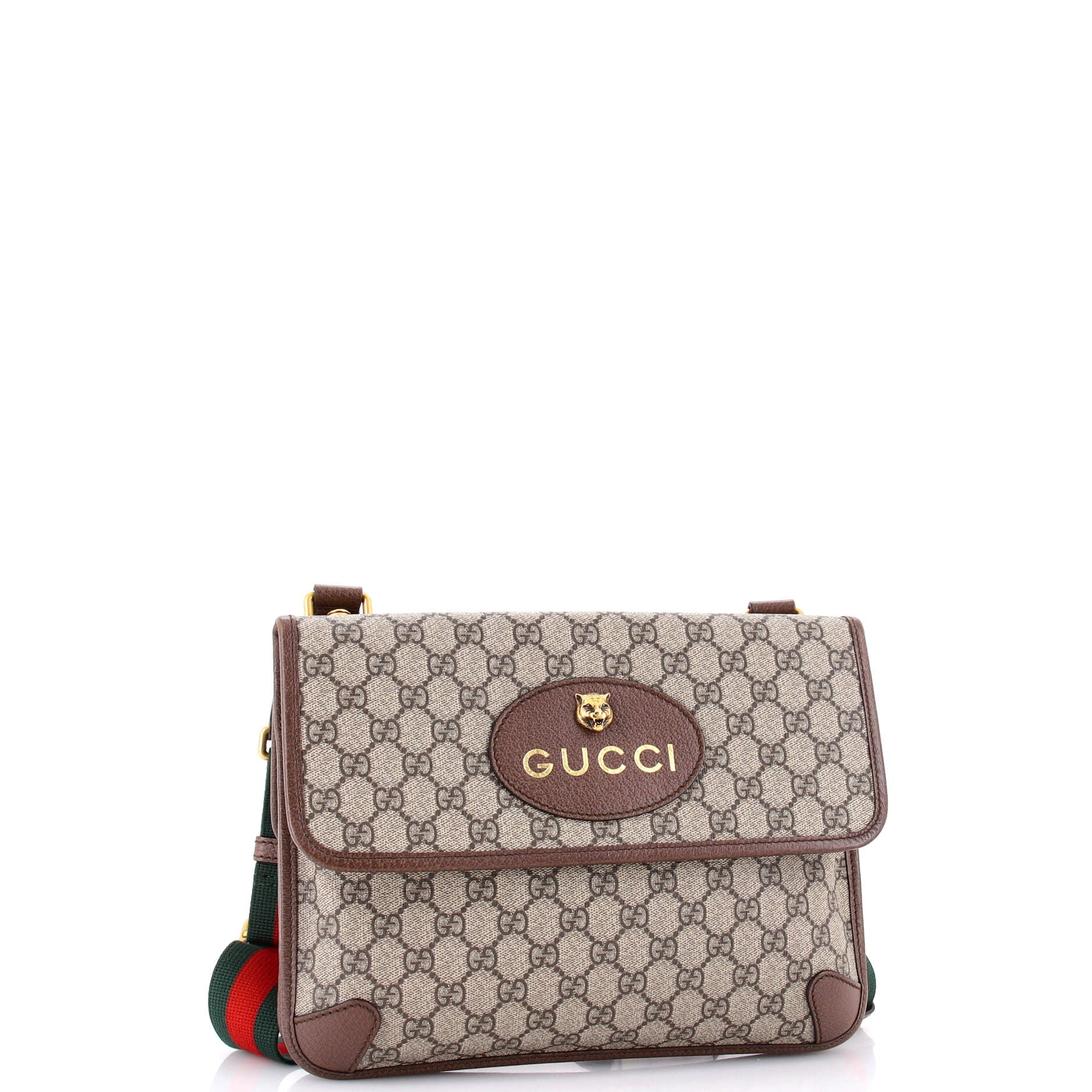 Neo Vintage Flap Messenger GG Coated Canvas Medium - Image 2
