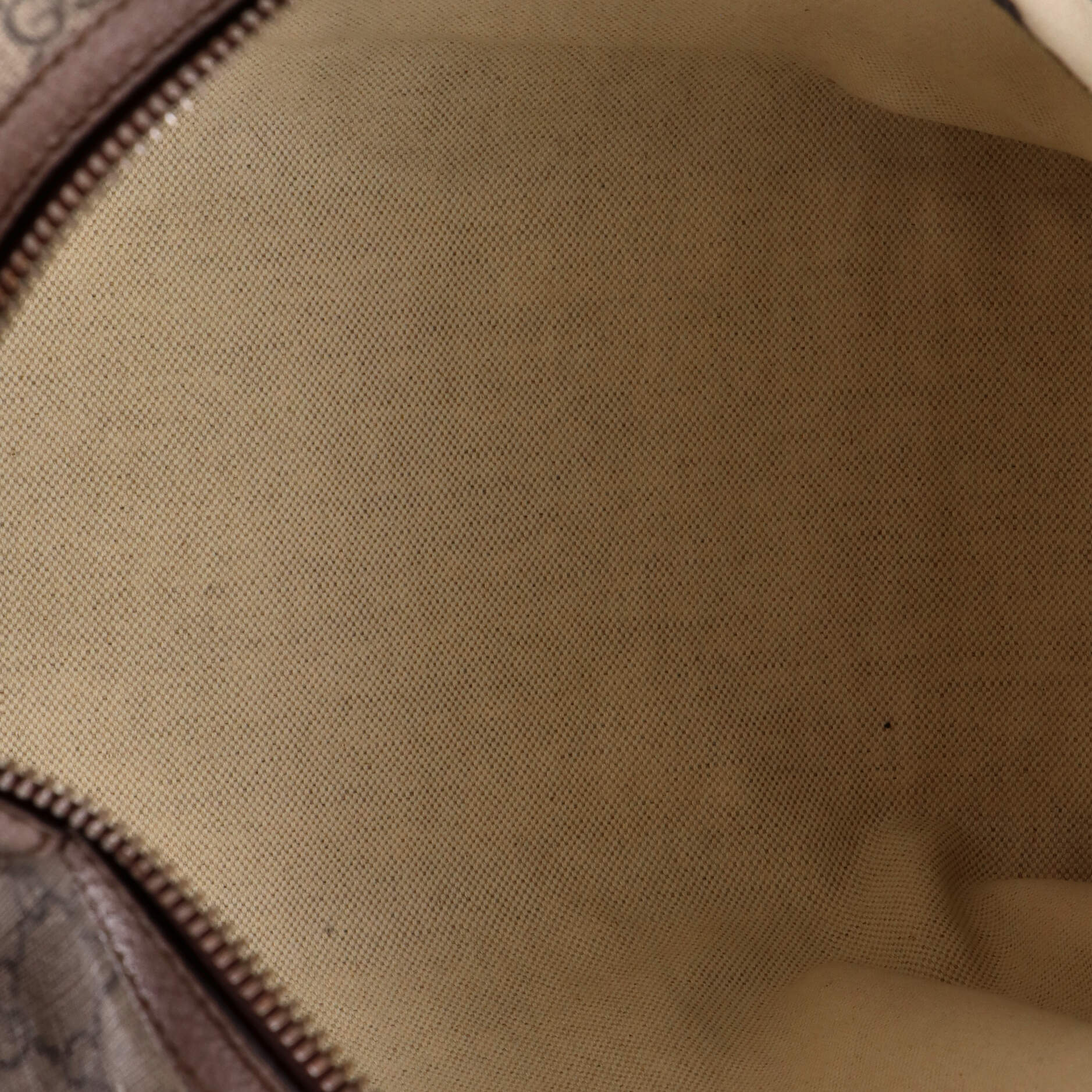Neo Vintage Web Duffle Bag GG Coated Canvas with Leather Medium - Image 5