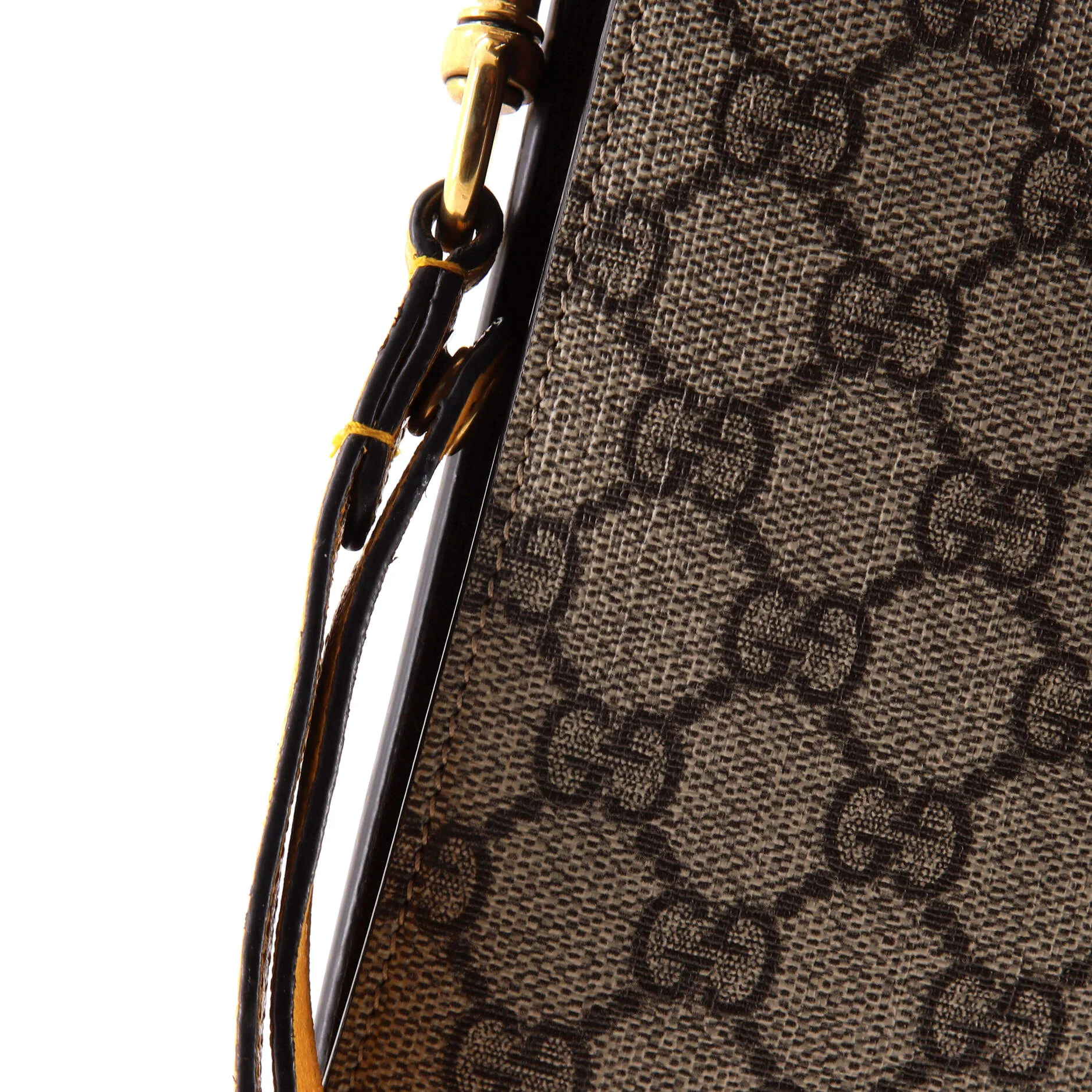 Neo Vintage Wristlet Pouch GG Coated Canvas - Image 7