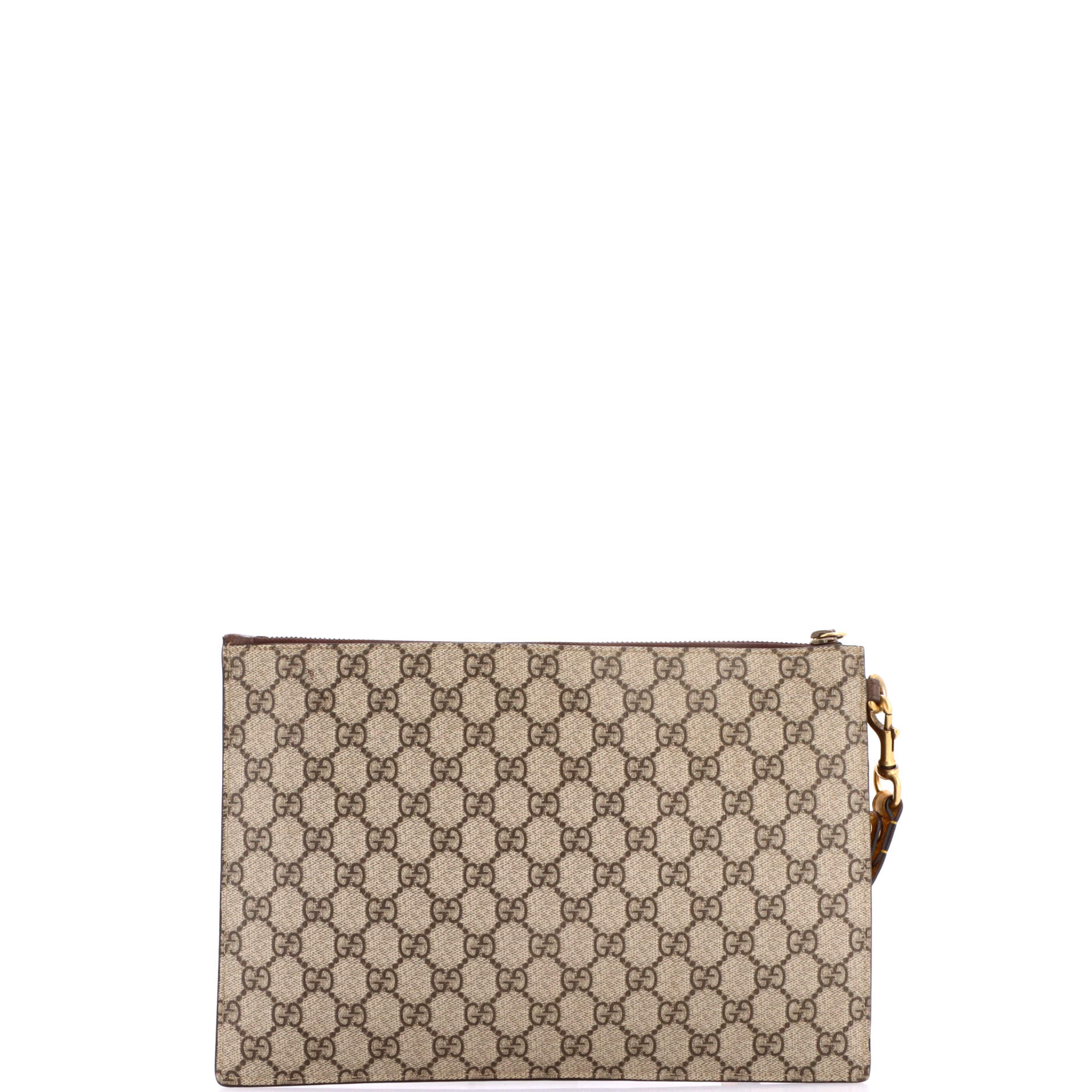 Neo Vintage Wristlet Pouch GG Coated Canvas - Image 3