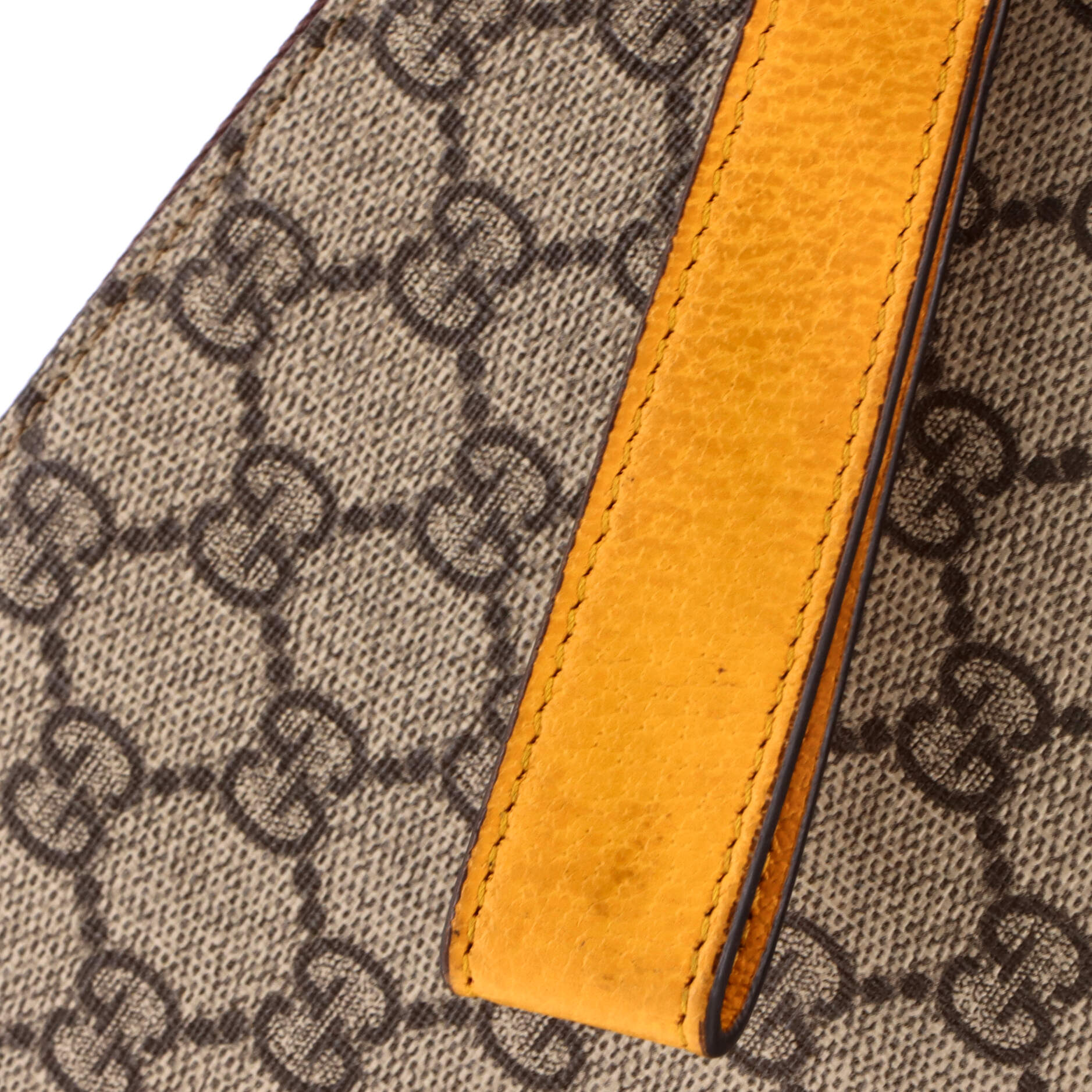 Neo Vintage Wristlet Pouch GG Coated Canvas - Image 6
